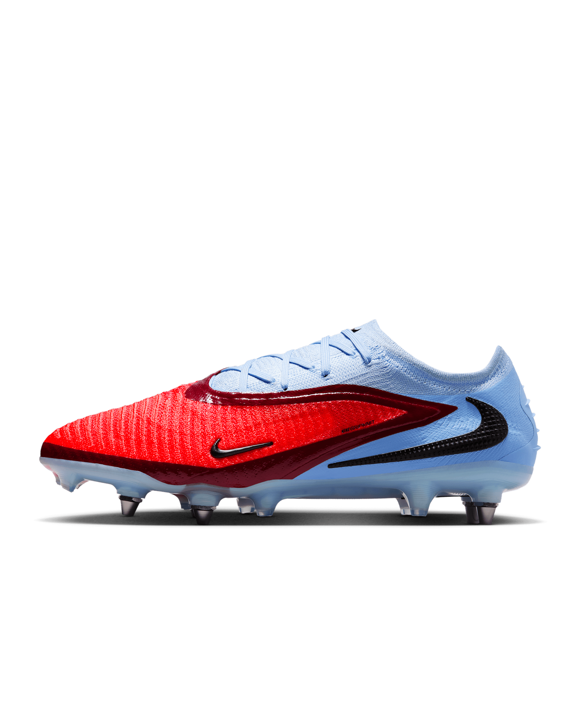 Nike Phantom 6 Low Elite Soft-Ground Football Boot - Royal Tint/Bright Crimson