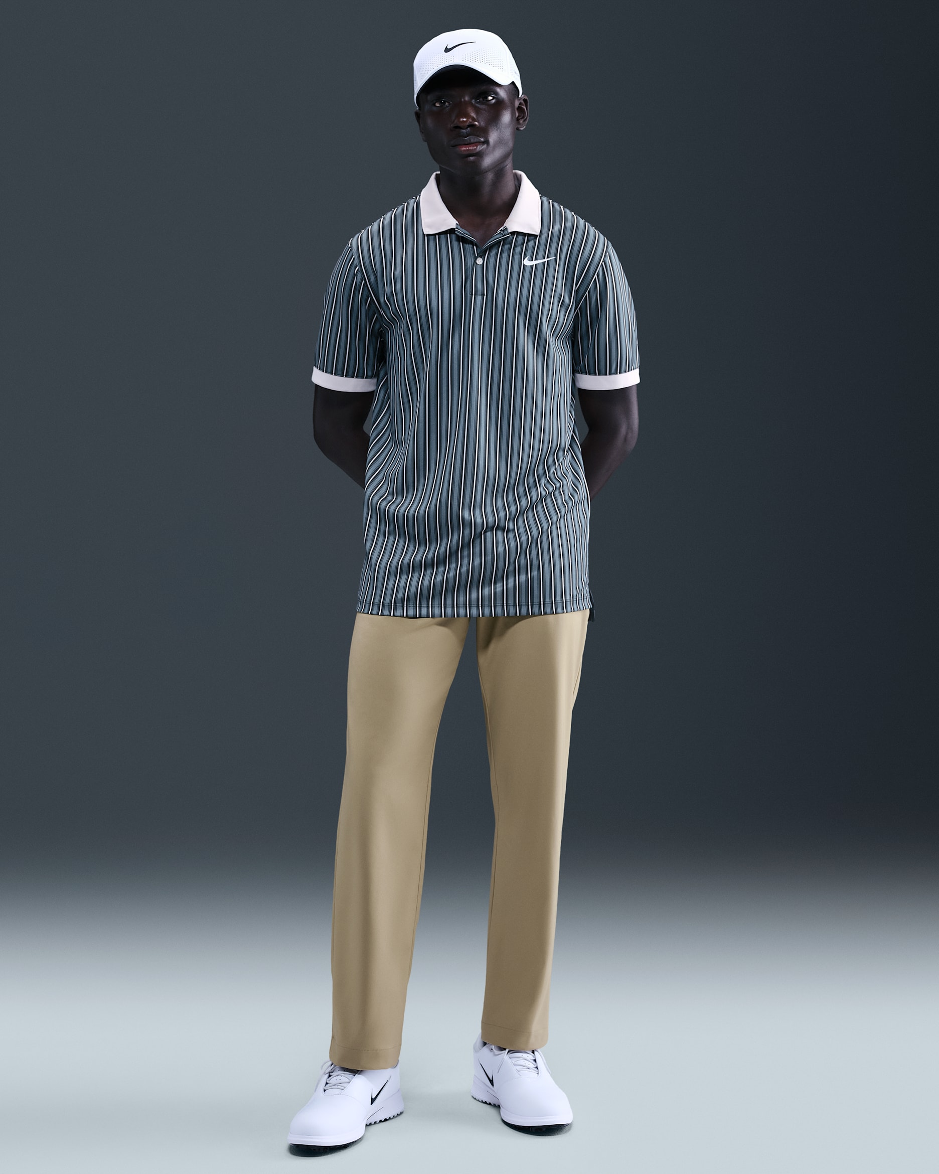 Nike Velocity Dri-FIT Golfhose (Herren) - Limestone/Schwarz/Limestone