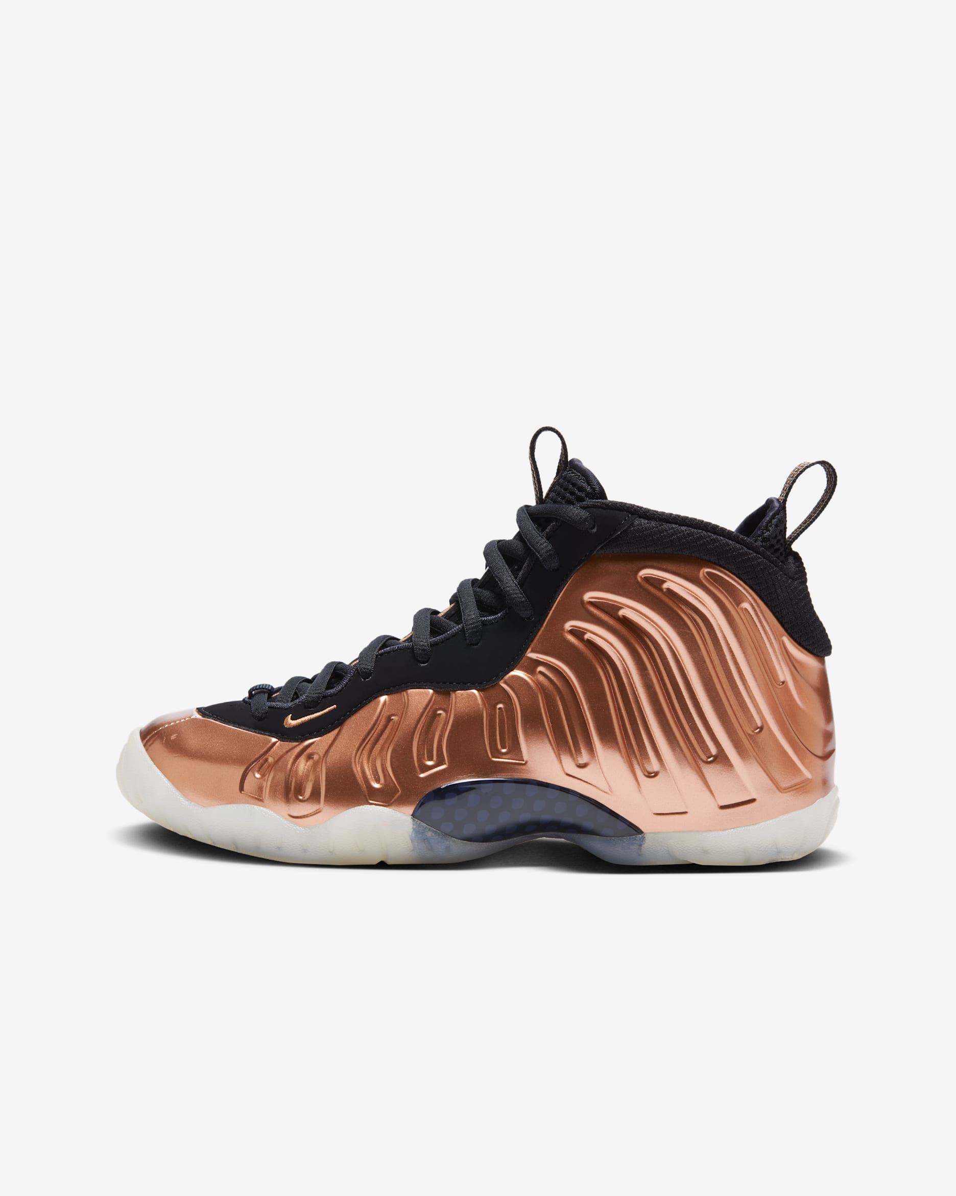 Tenis para niños grandes Nike Little Posite One - Cobre metálico/Negro/Hielo/Cobre metálico