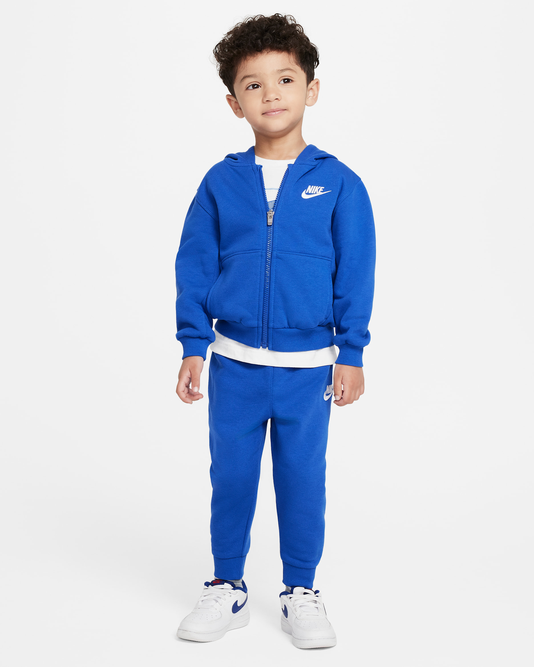 Nike Full-Zip Club Set Toddler 2-Piece Hoodie Set - Game Royal