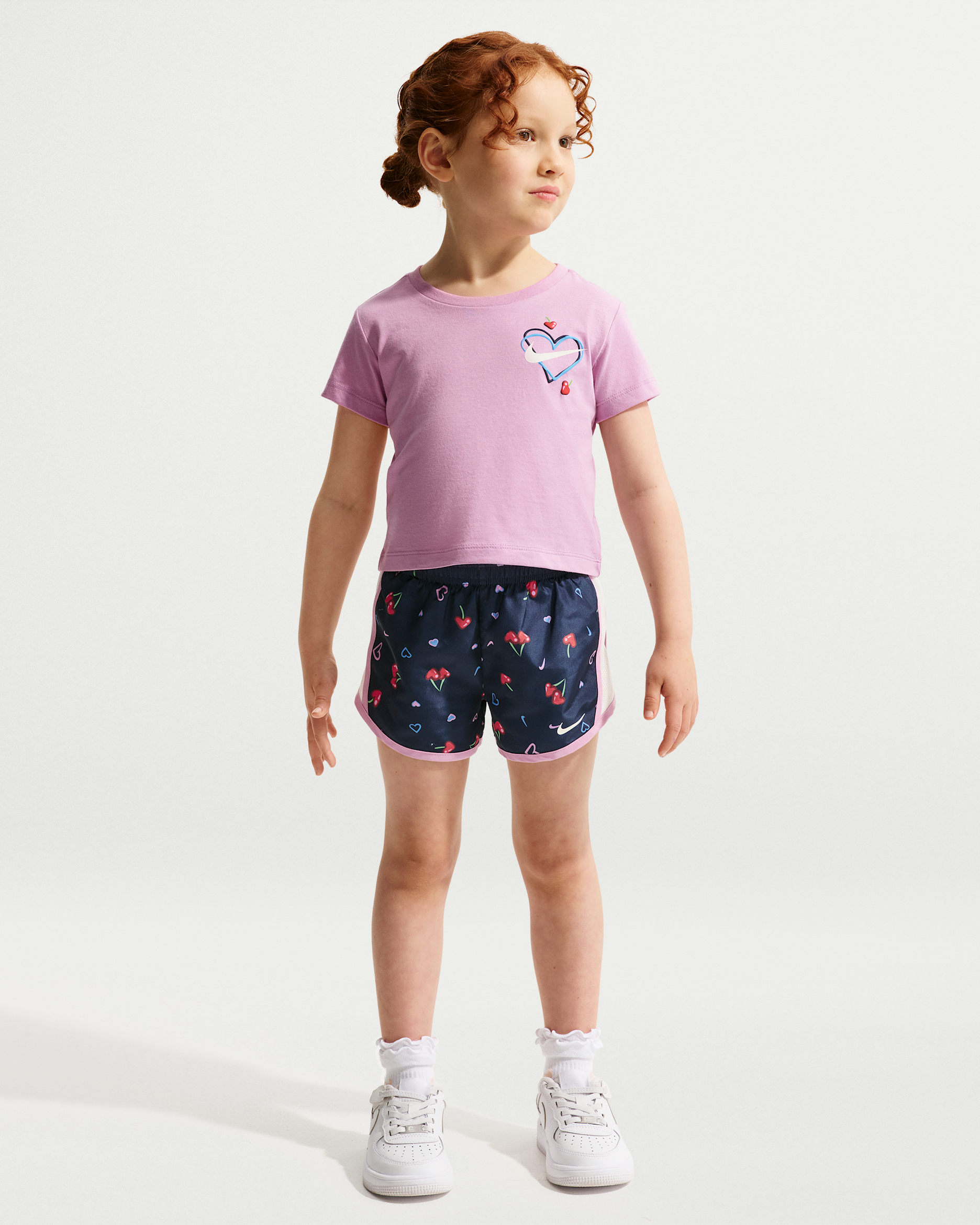 Nike Cherry Toddler 2-Piece Printed Tempo Set - Midnight Navy