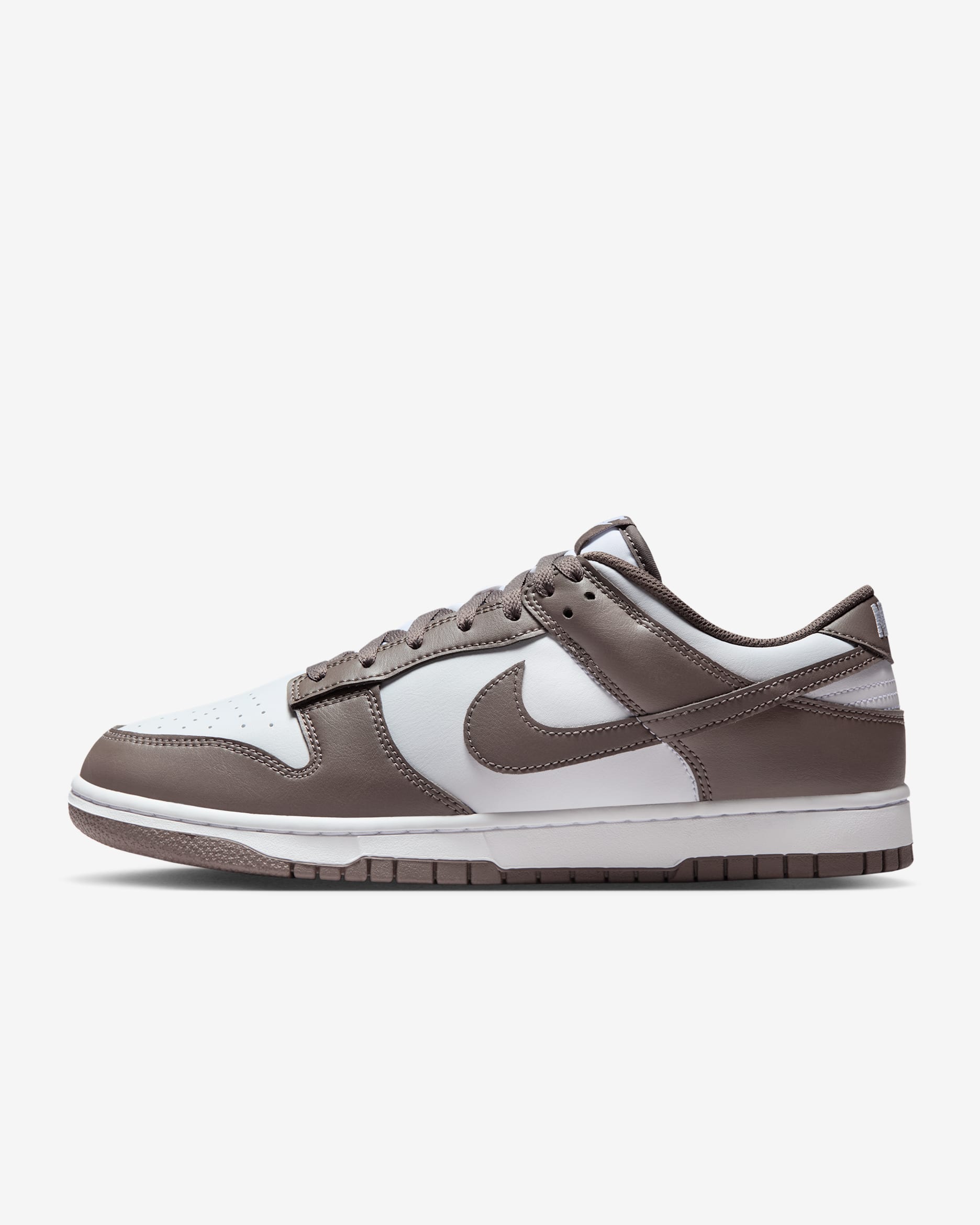 Nike Dunk Low Retro Men's Shoes - White/White/Cave Stone