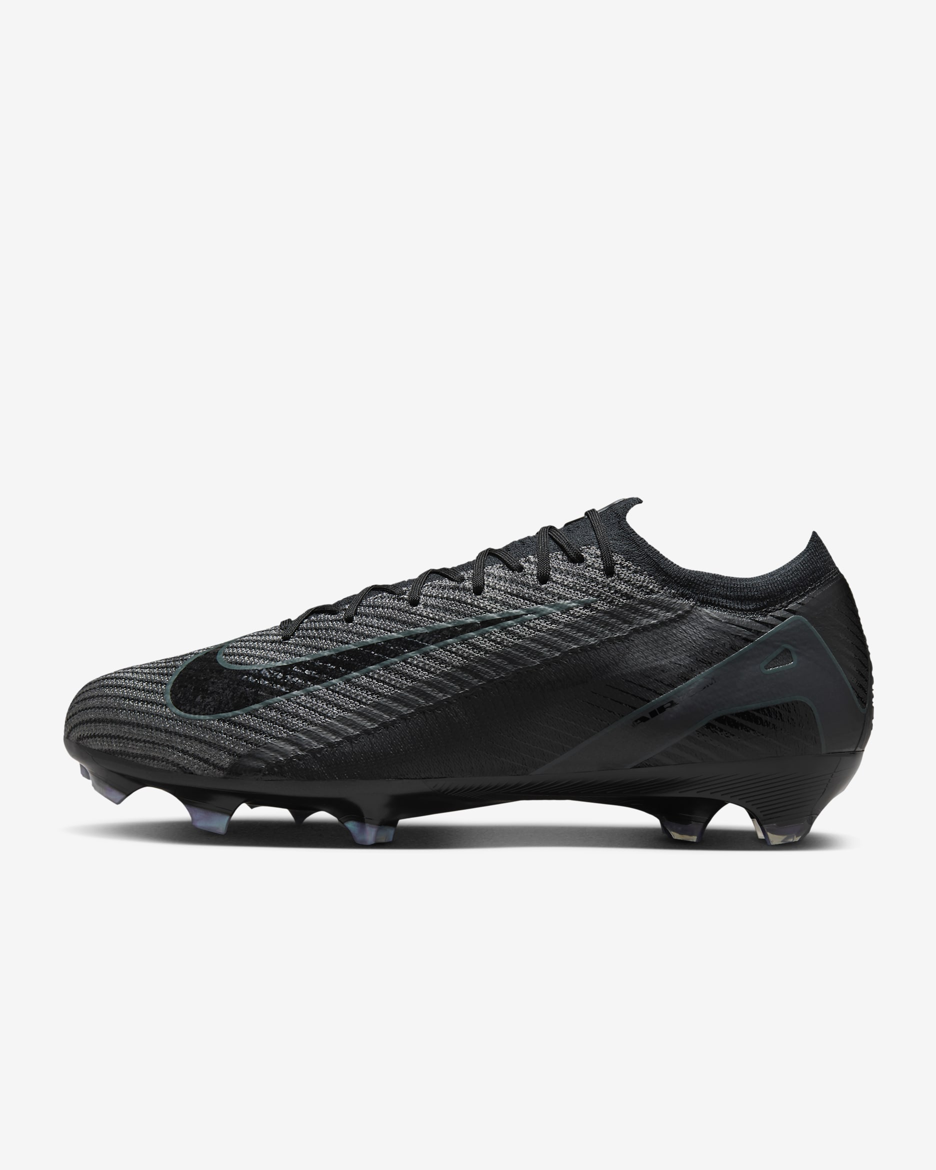 Chaussure de foot à crampons basse FG Nike Mercurial Vapor 16 Elite - Noir/Deep Jungle/Noir