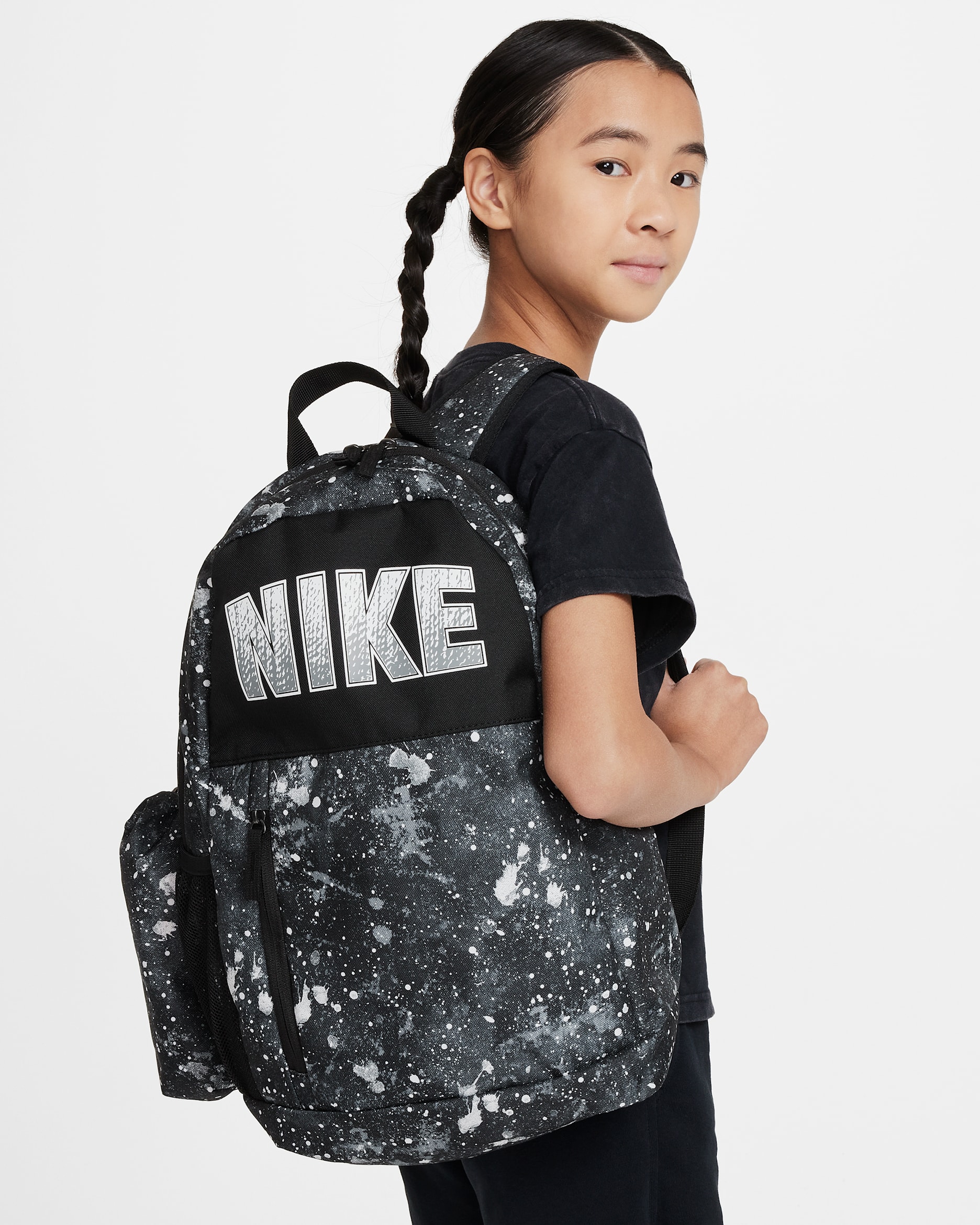 Nike Kids' Backpack (20L) - Smoke Grey/Black/Smoke Grey