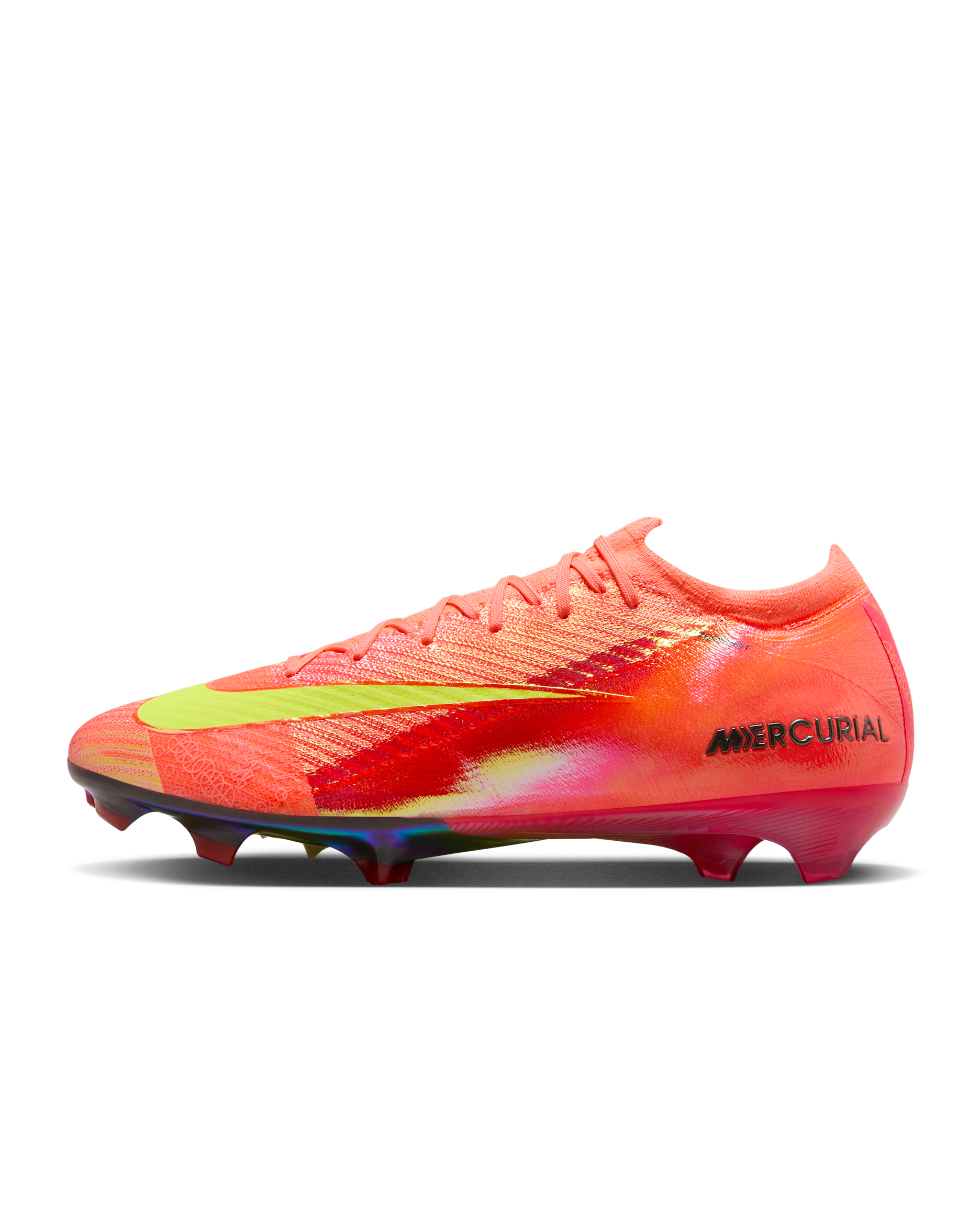 Nike Mercurial Vapor 16 Elite SE FG Low-Top Football Boot - Bright Mango/Black