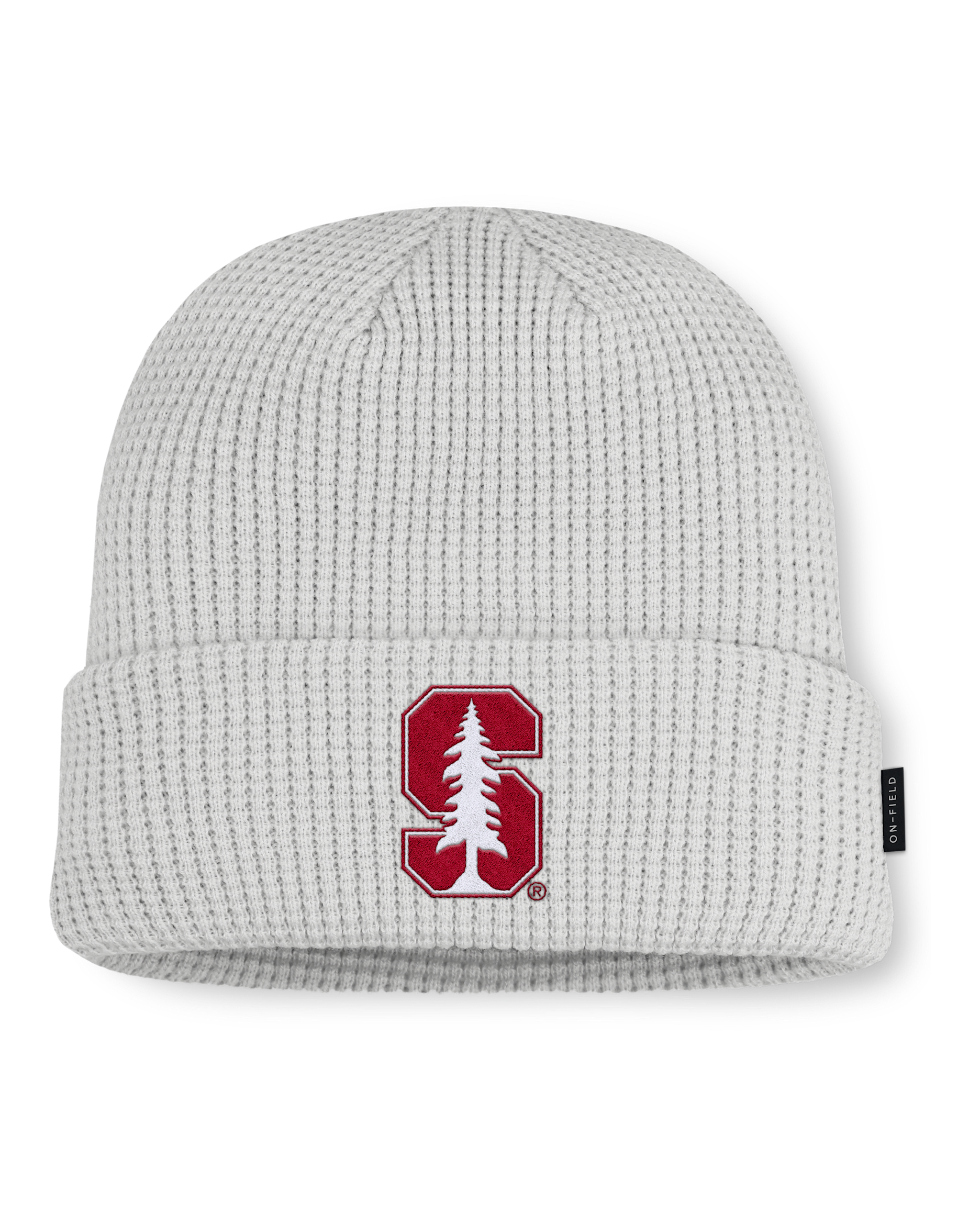 Stanford Utility Off-Field Men's Nike College Cuffed Beanie - Grey