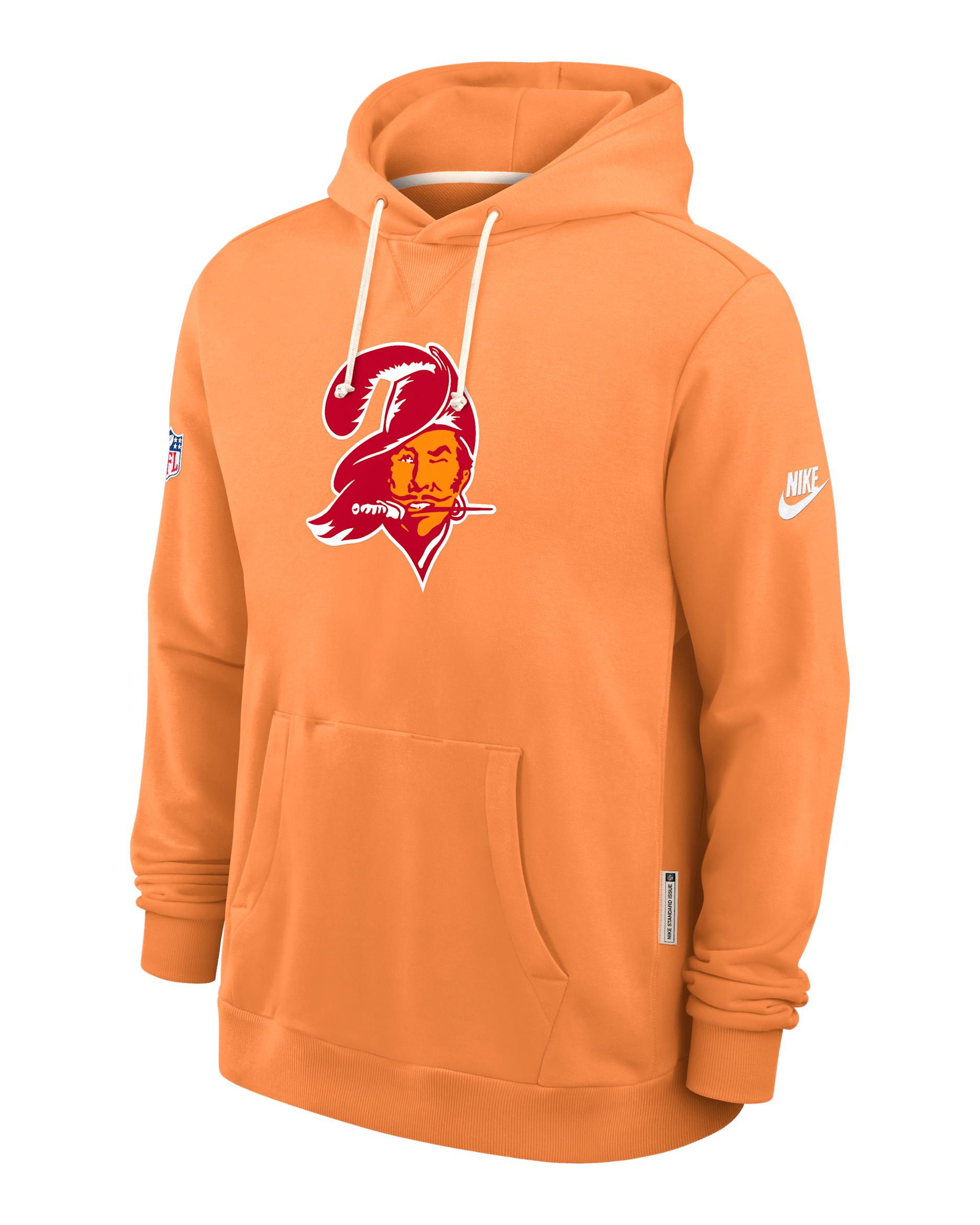 Tampa Bay Buccaneers Alt Offensive Set Play Sideline Men's Nike Dri-FIT NFL Pullover Hoodie - Orange