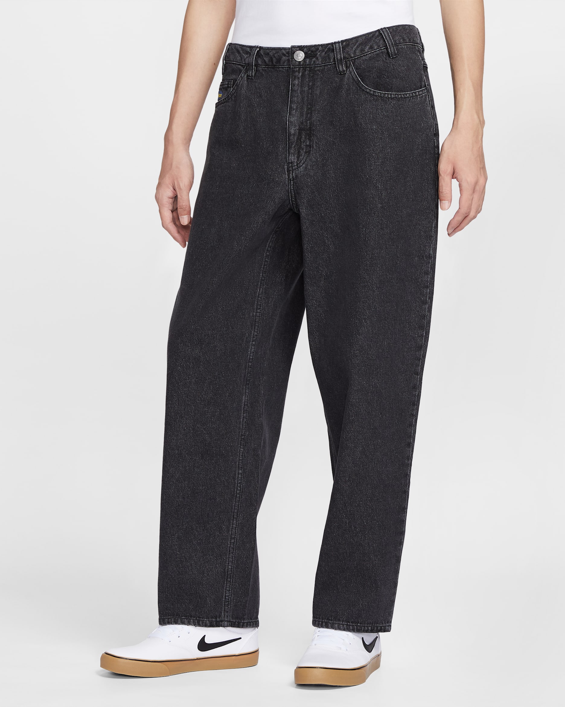 Nike SB x Eric Koston Loose Denim Skate Trousers - Black