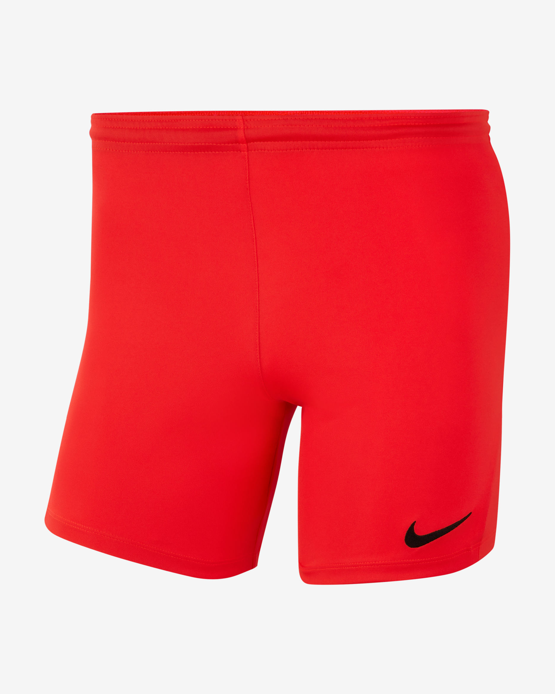 Nike Dri-FIT Park 3 Men's Knit Soccer Shorts - Bright Crimson/Black