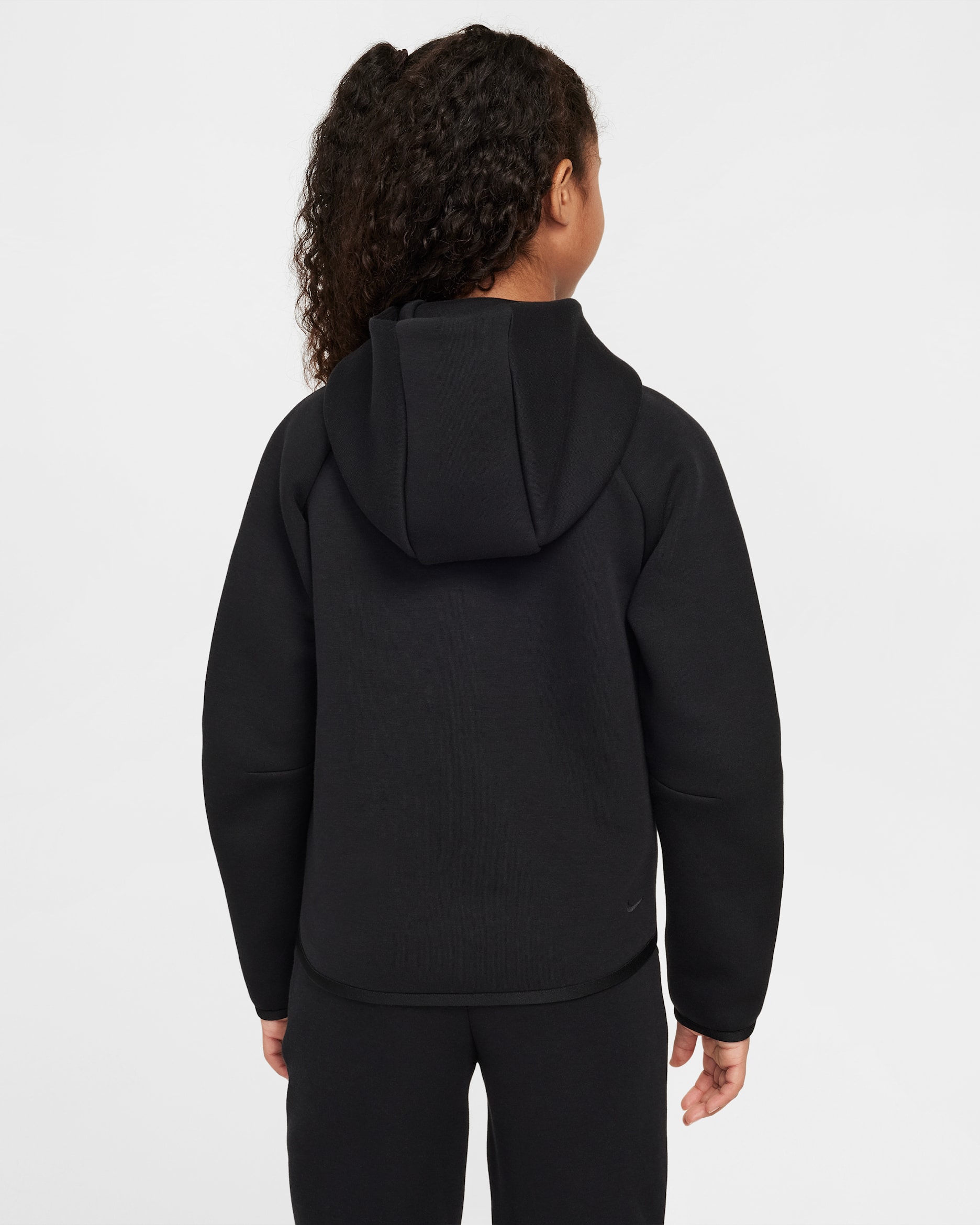 Nike Sportswear Tech Fleece Big Kids' (Girls') Full-Zip Hoodie