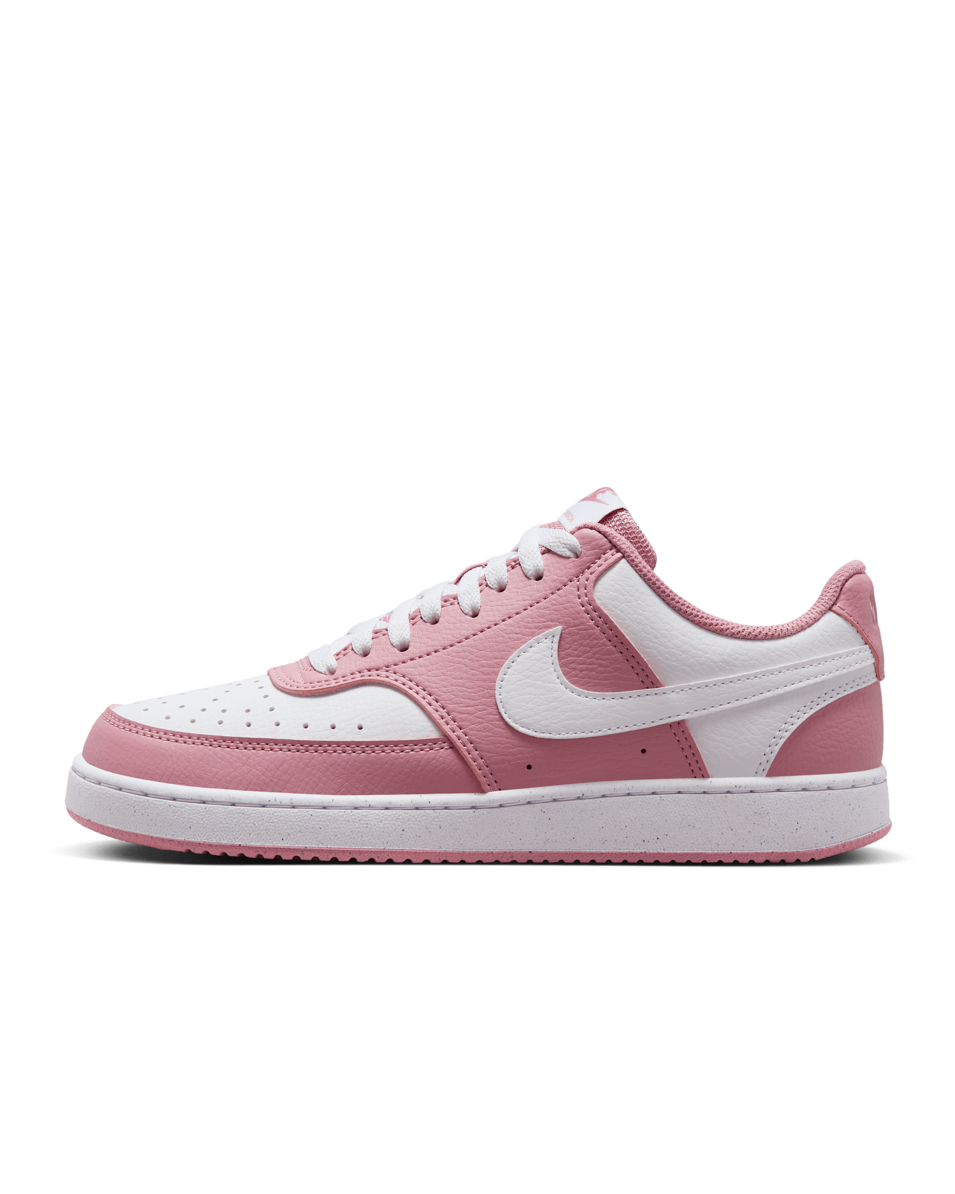 Tenis para mujer Nike Court Vision Low Next Nature - Rosa elemental/Blanco