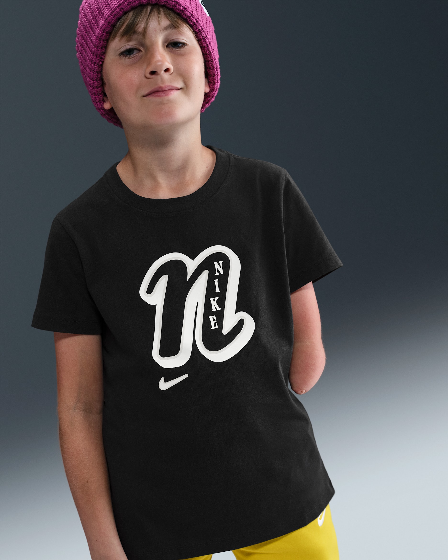 ナイキ スポーツウェア ジュニア(ガールズ)Tシャツ - ブラック