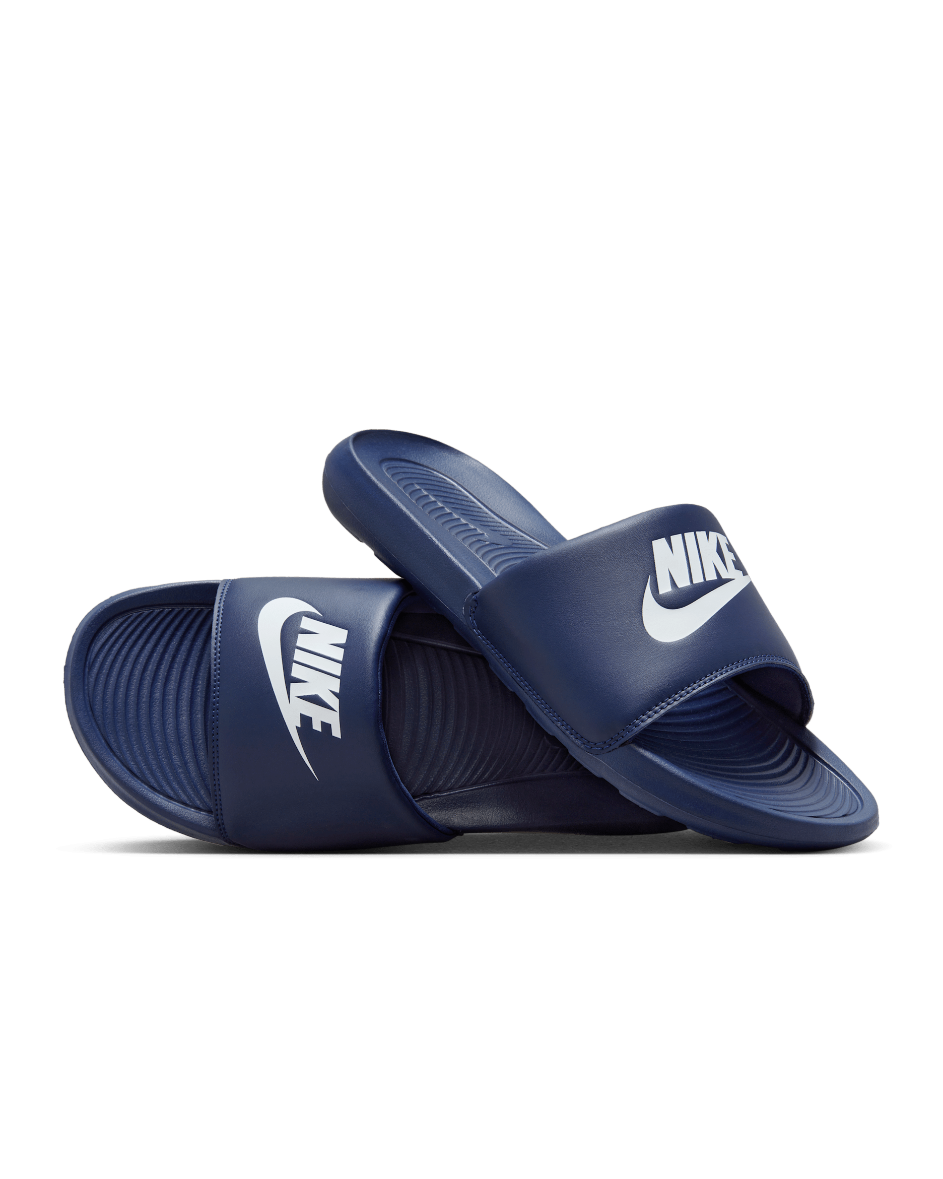 Nike Victori One Men's Slides - Midnight Navy/Midnight Navy/White
