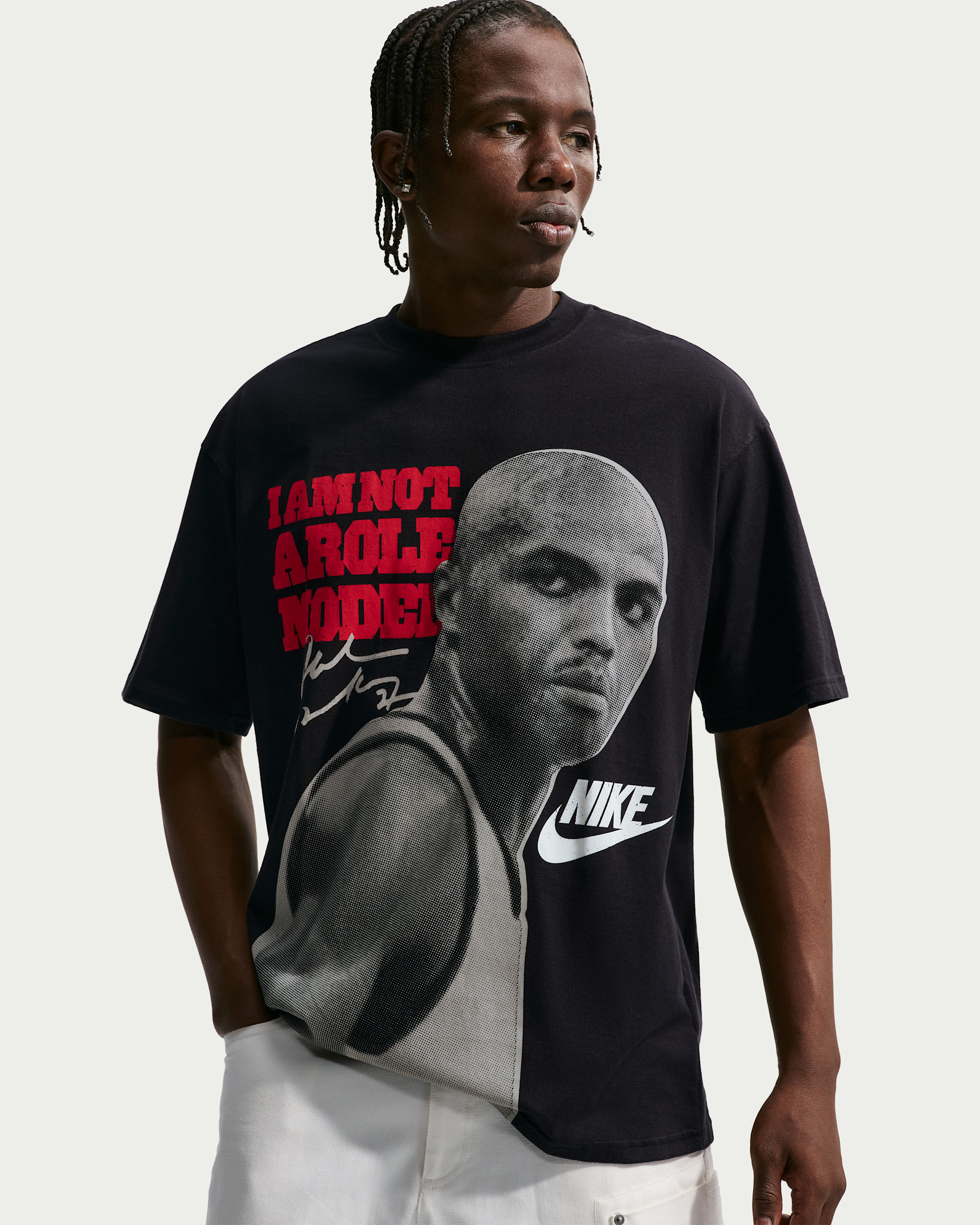 Nike Sportswear "Charles Barkley" Men's Max90 Short-Sleeve T-Shirt - Black