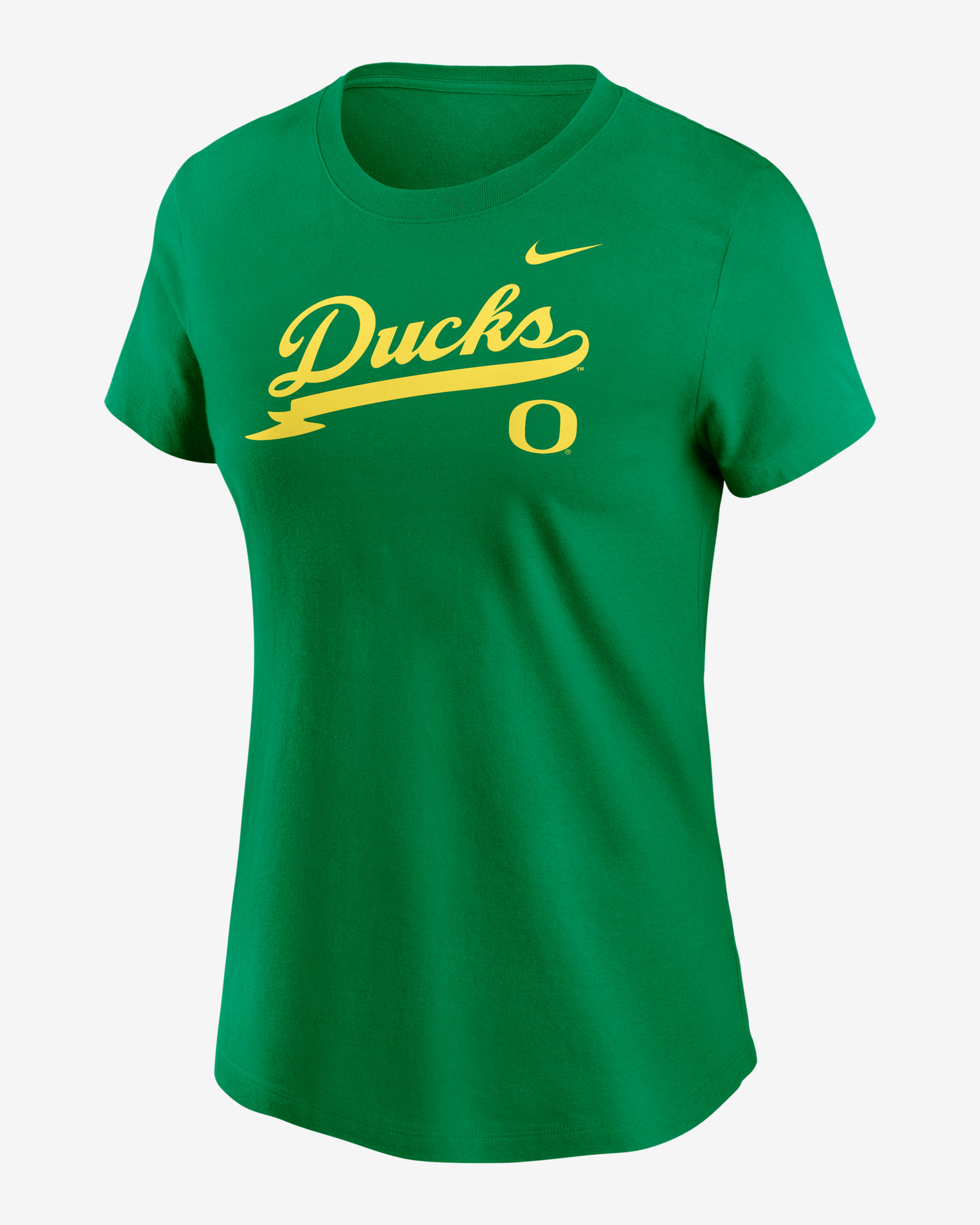 Oregon Athletic Prep Arch Local Script Women's Nike College T-Shirt - Green