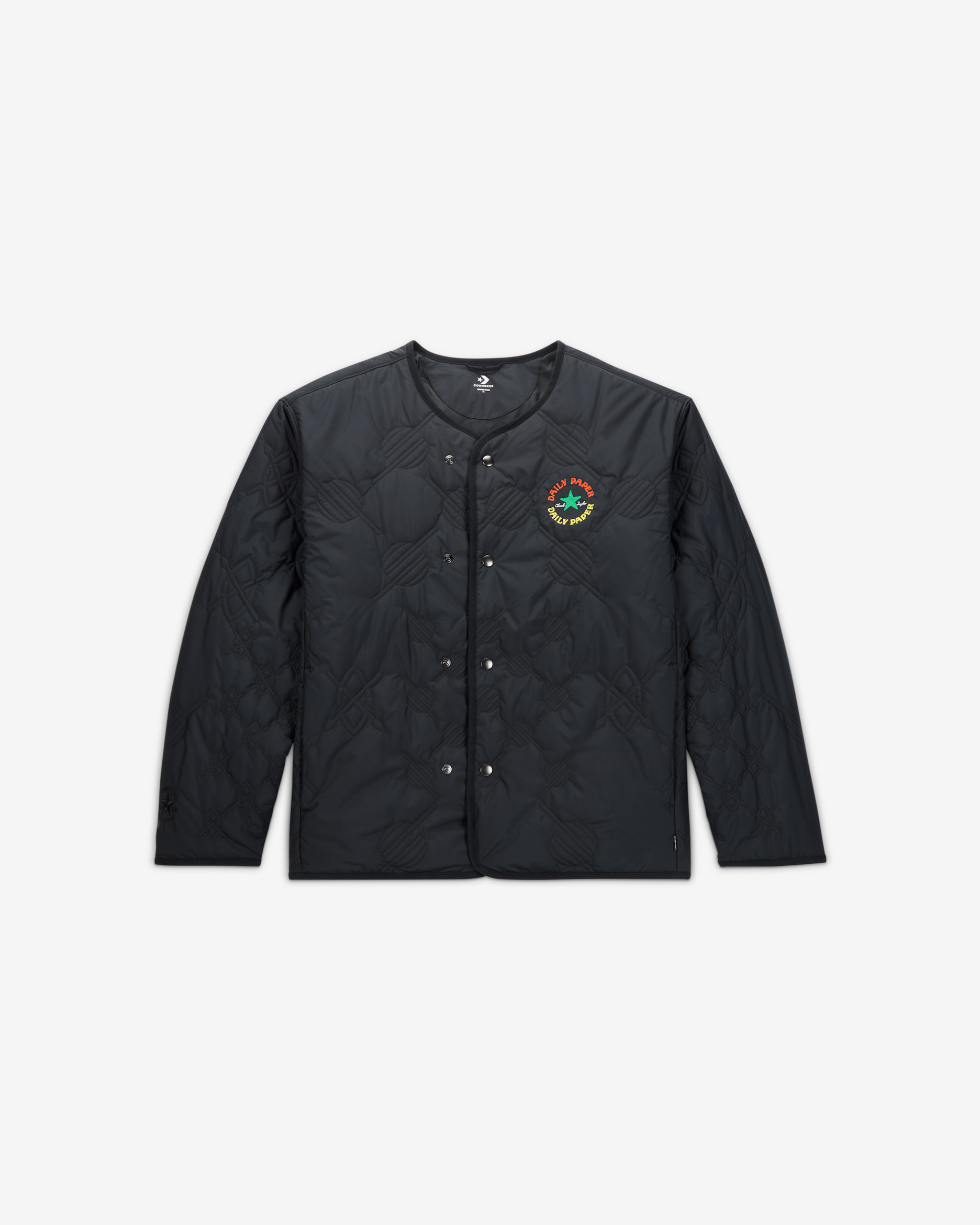 Converse x Daily Paper Malden Liner Jacket - Black