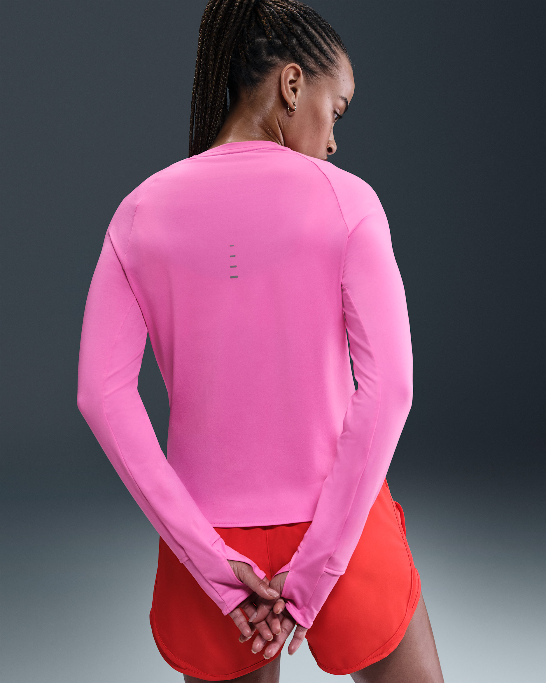 Nike Swift Women's Dri-FIT UV Long-Sleeve Crew-Neck Running Top