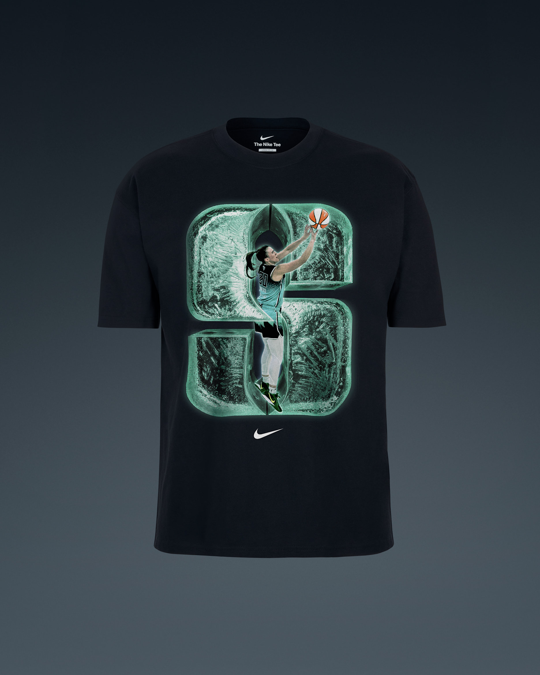 Sabrina Ionescu "So Win" Adult Nike Basketball T-Shirt - Black