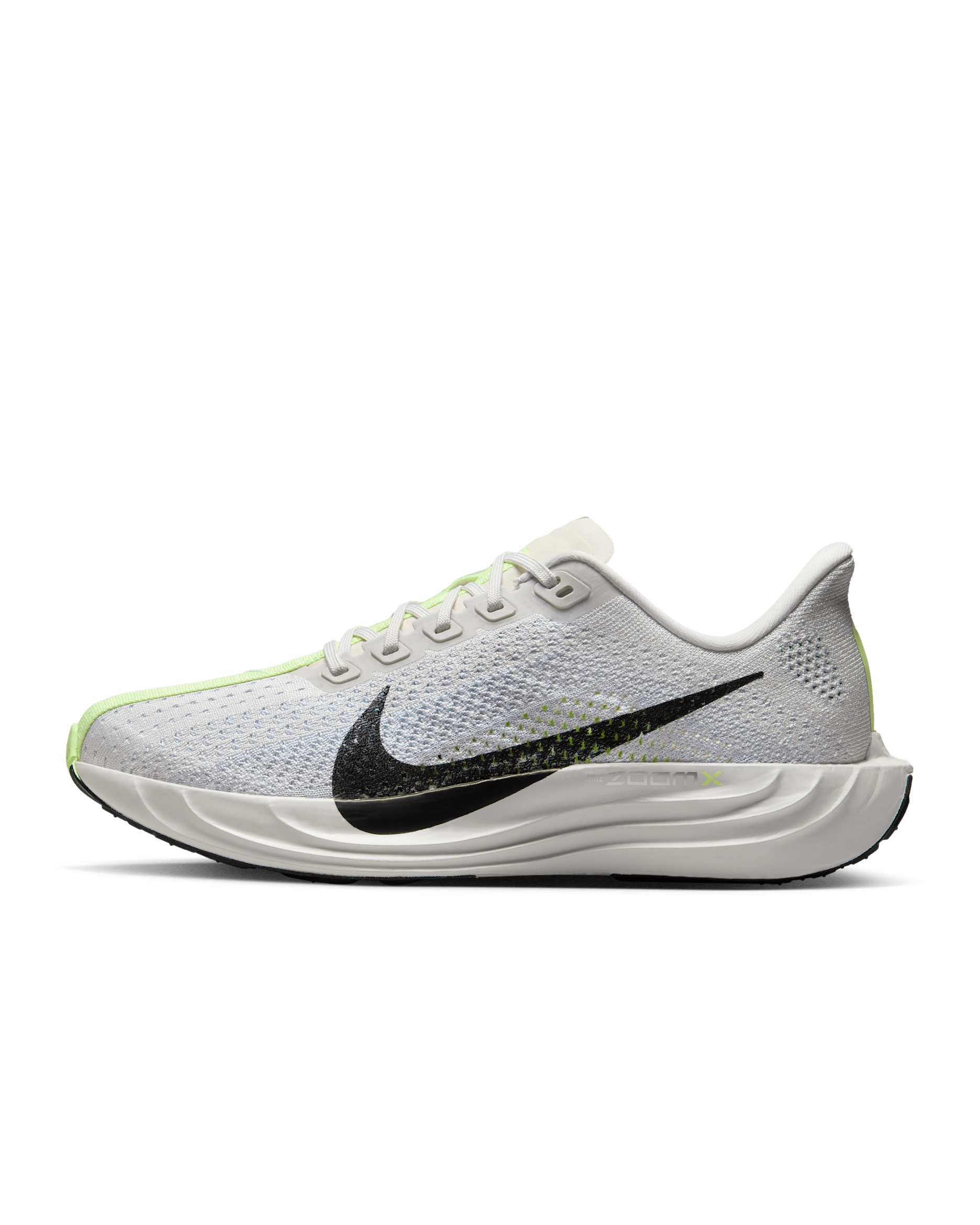 Damskie buty do biegania po asfalcie Nike Pegasus Plus - Platinum Tint/Pure Platinum/Barely Volt/Czerń