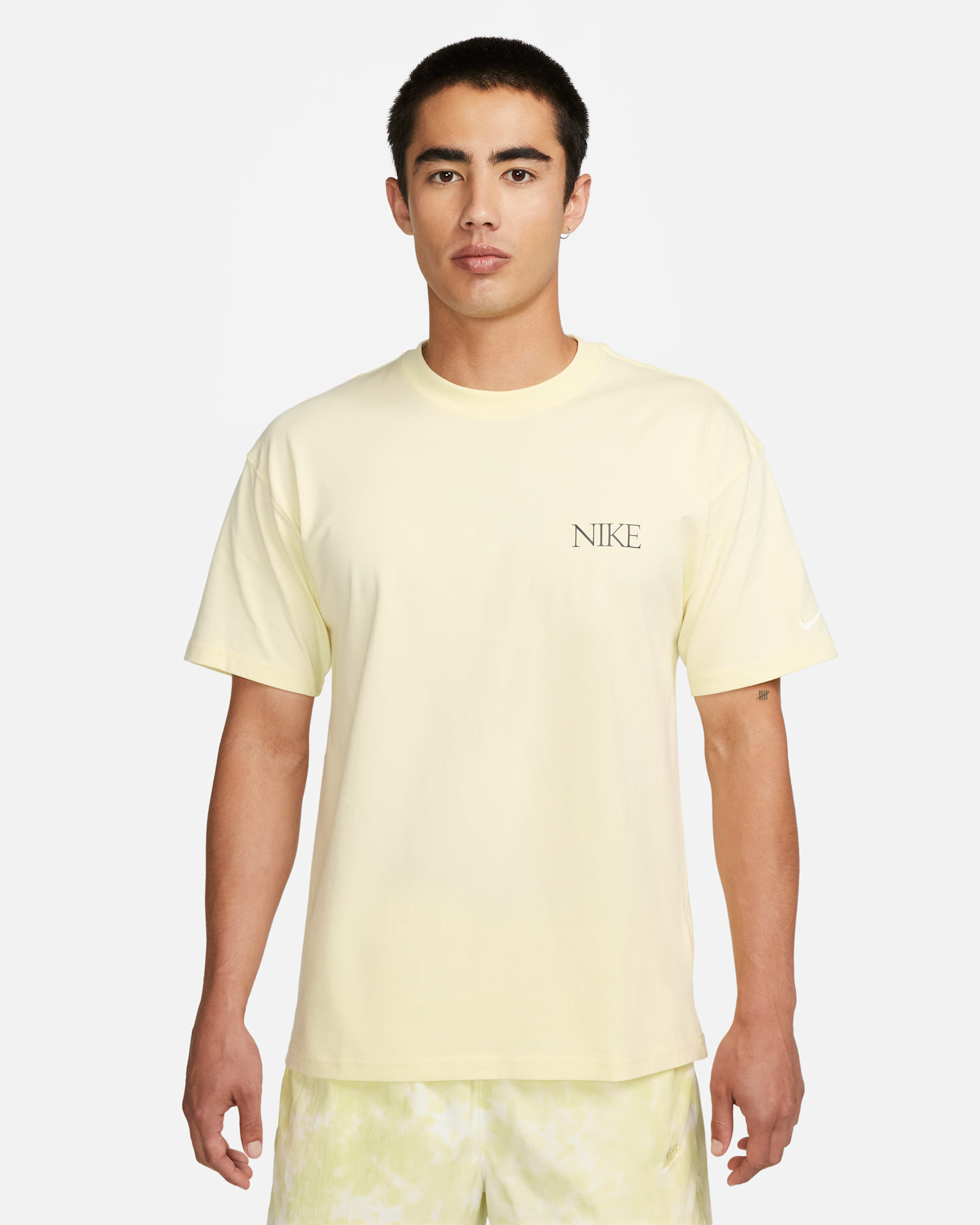 Nike Sportswear Max90 Men's T-Shirt - Alabaster/Black