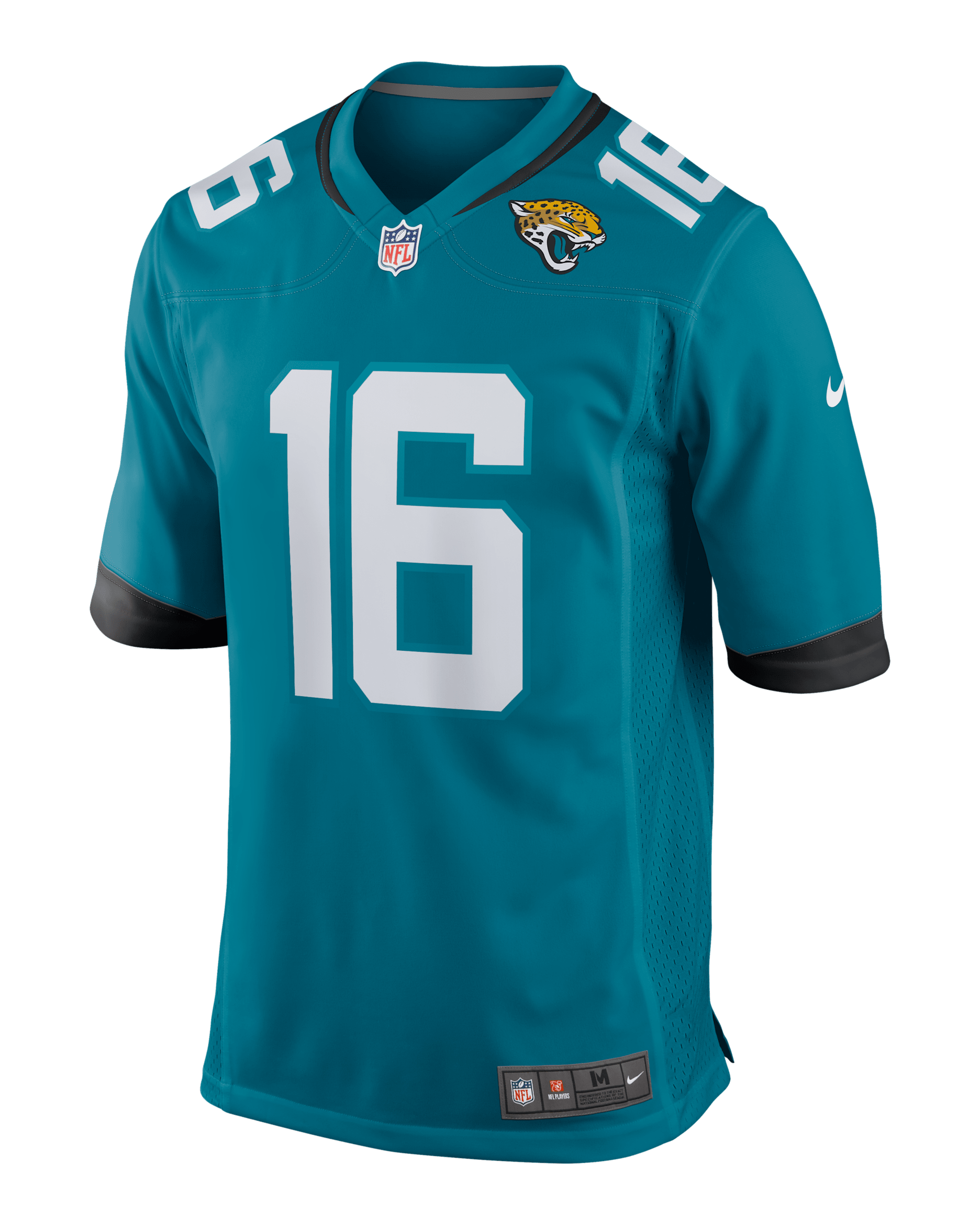 NFL Jacksonville Jaguars (Trevor Lawrence) Men's Game Football Jersey - Blustery