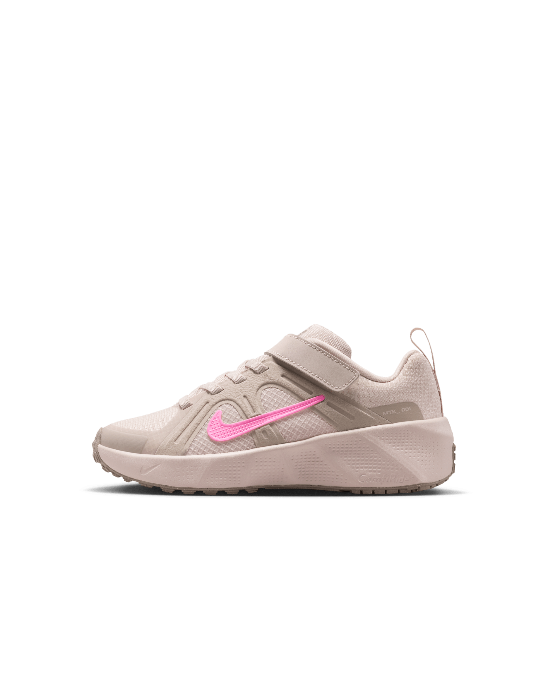 Tenis para niños de preescolar Nike Metro Tek - Rojo sedimento/Malta/Hechizo rosa