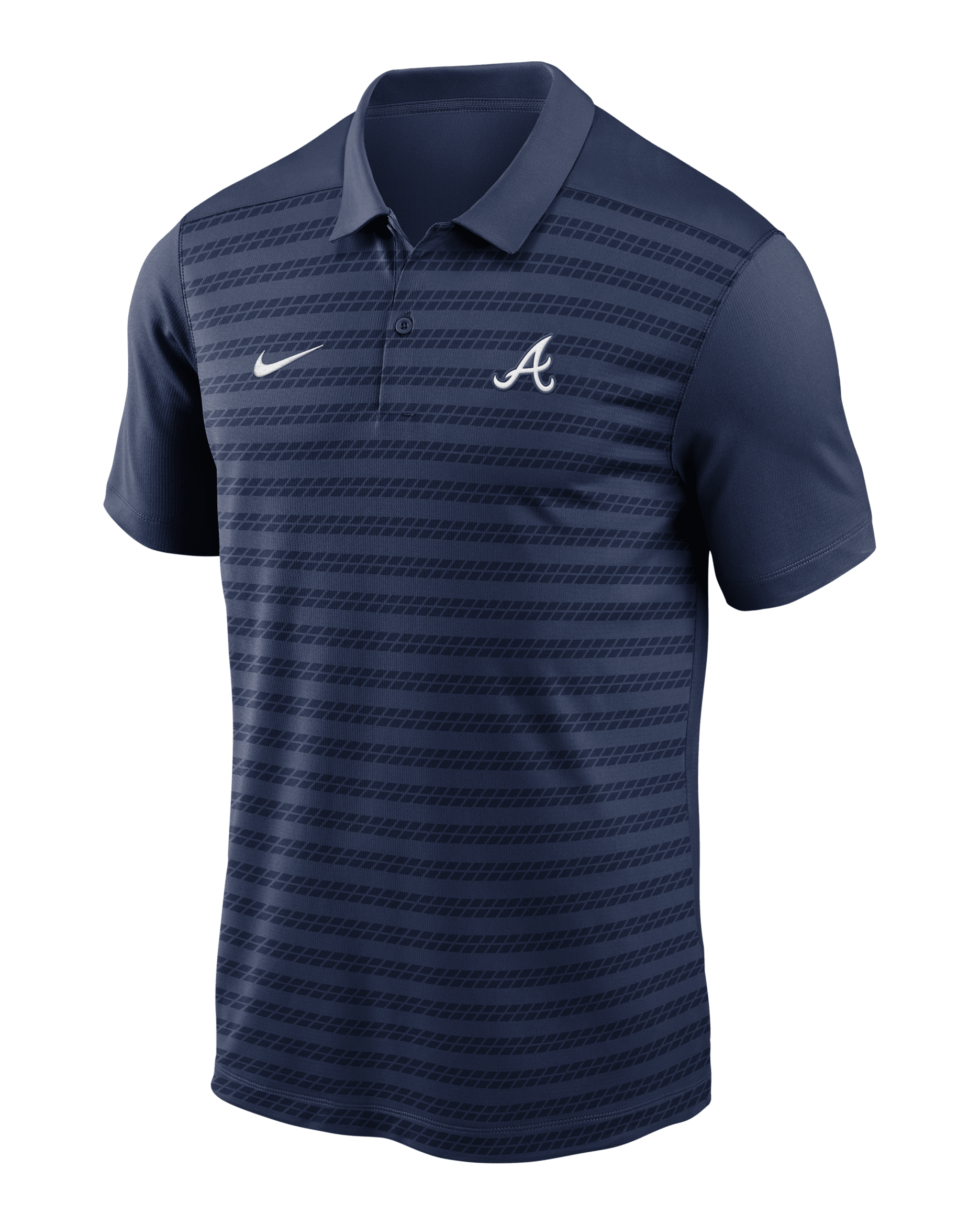 Atlanta Braves Authentic Collection Victory Men's Nike Dri-FIT MLB Polo - Navy