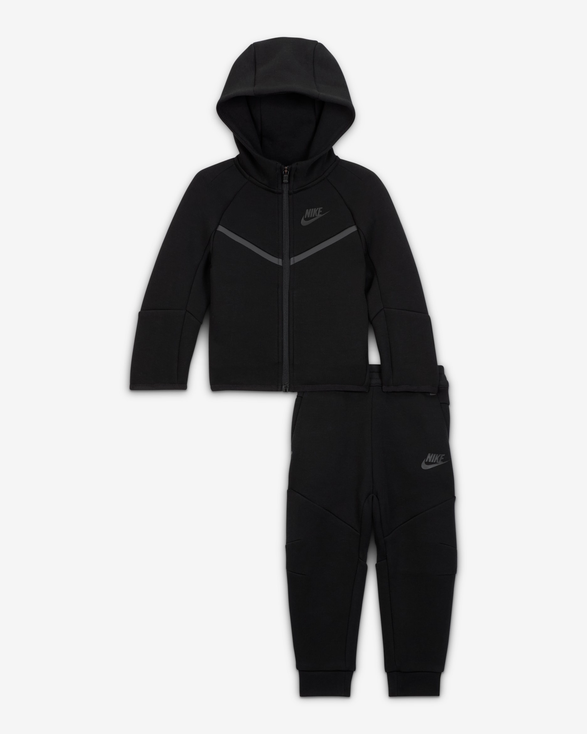 NIKEテックフリース黒セットアップ 黒タグ ブラック ナイキ メンズM 