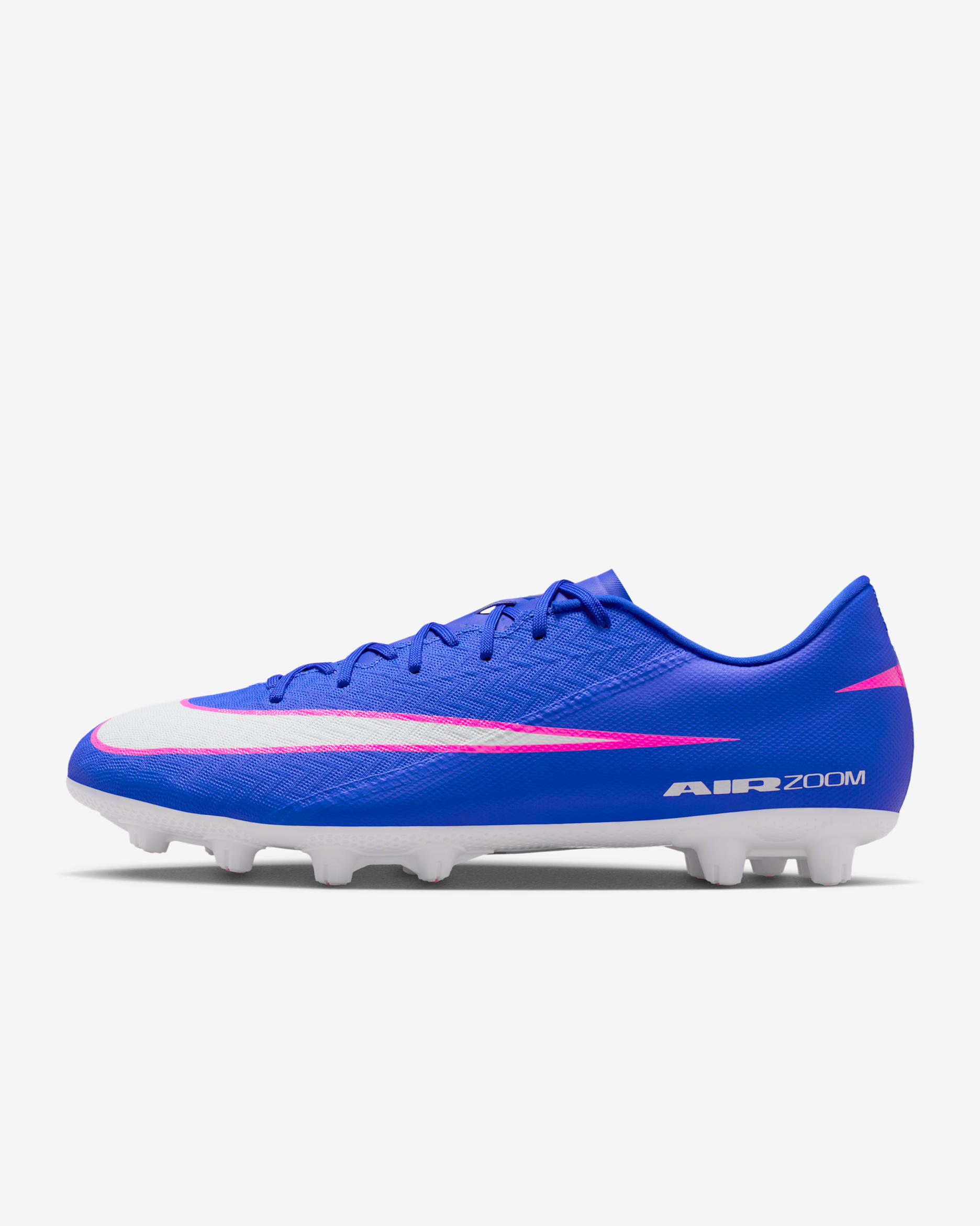 Tacos de fútbol HG de corte low Nike Mercurial Vapor 16 Academy - Azul carrera/Blanco