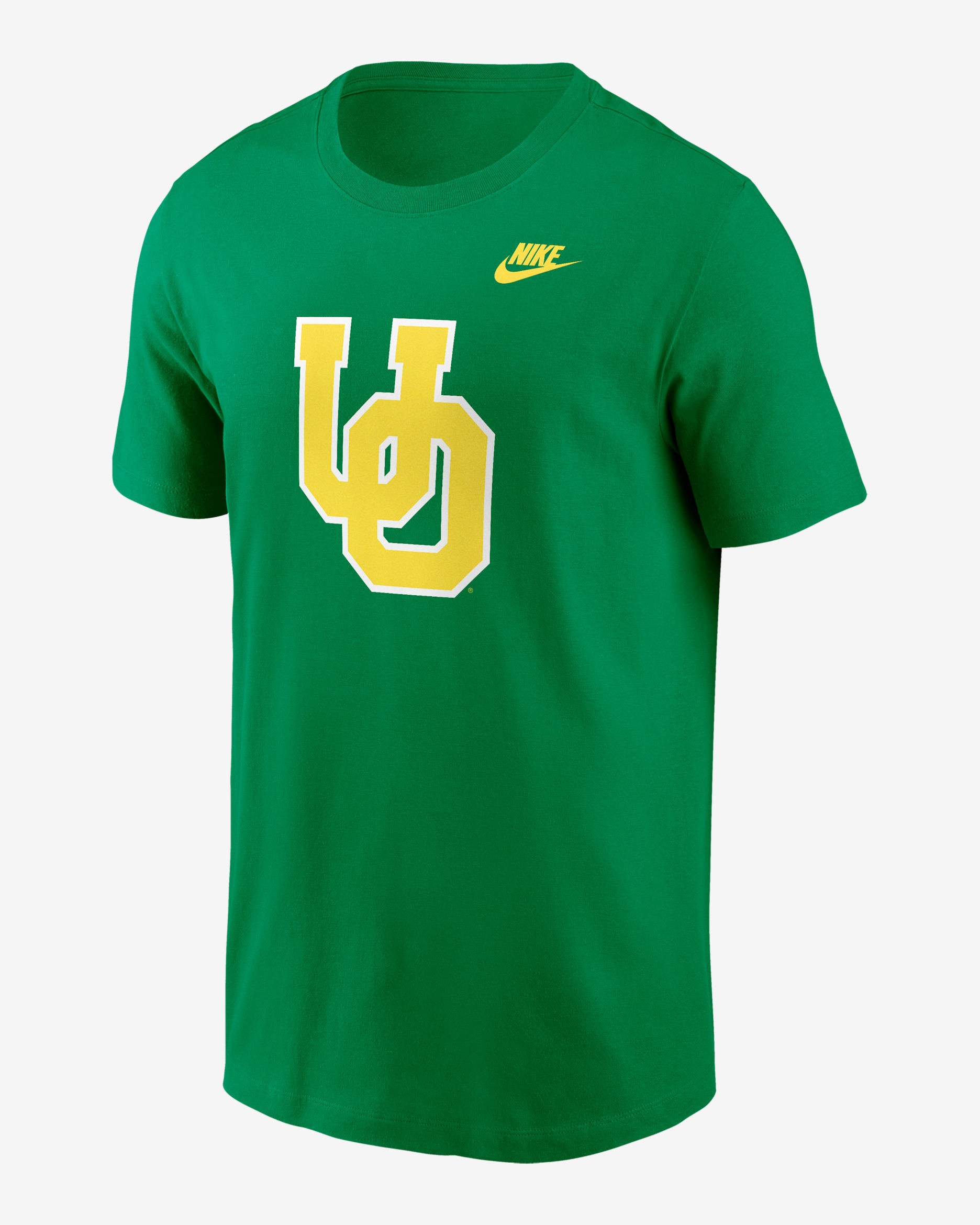 Playera universitaria Nike para hombre Oregon Legacy Alternate Logo - Verde
