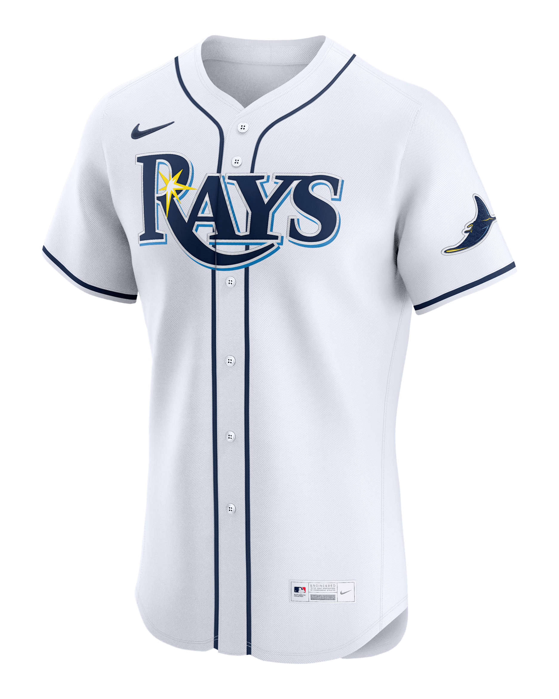 Tampa Bay Rays Men's Nike Dri-FIT ADV MLB Elite Jersey - White