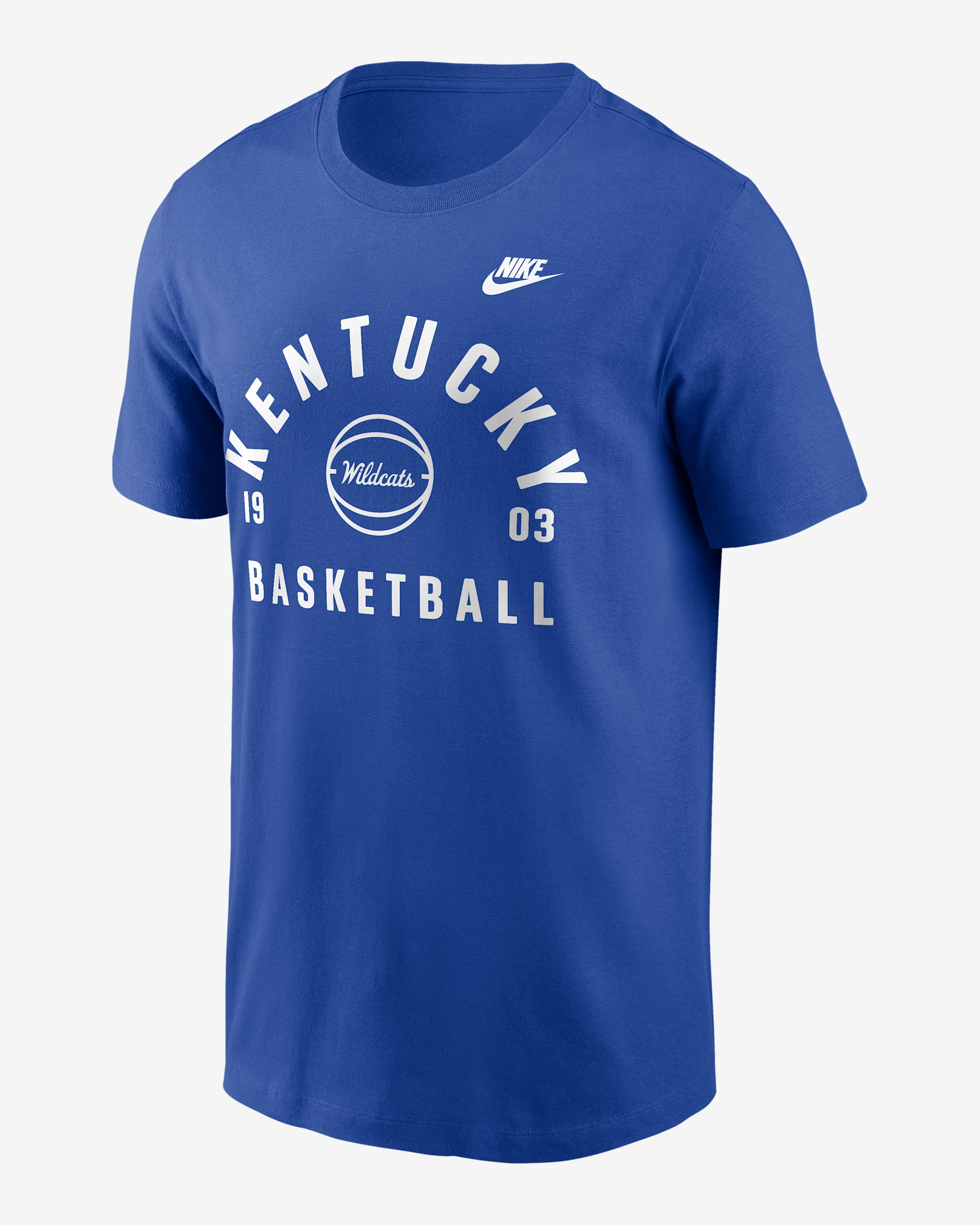 Kentucky Legacy Basketball Arch Men's Nike College T-Shirt - Royal