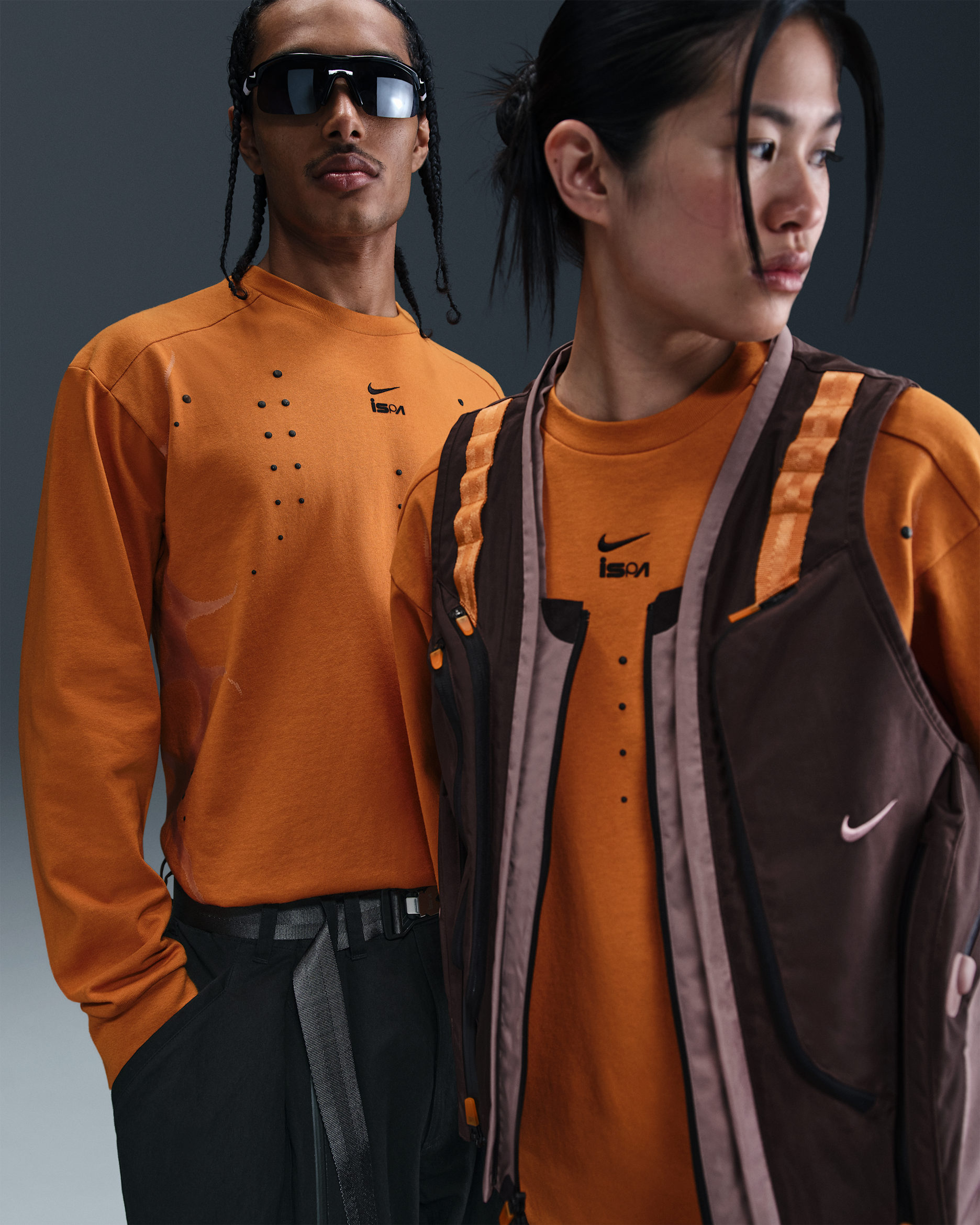 Playera de manga larga Nike ISPA - Monarca