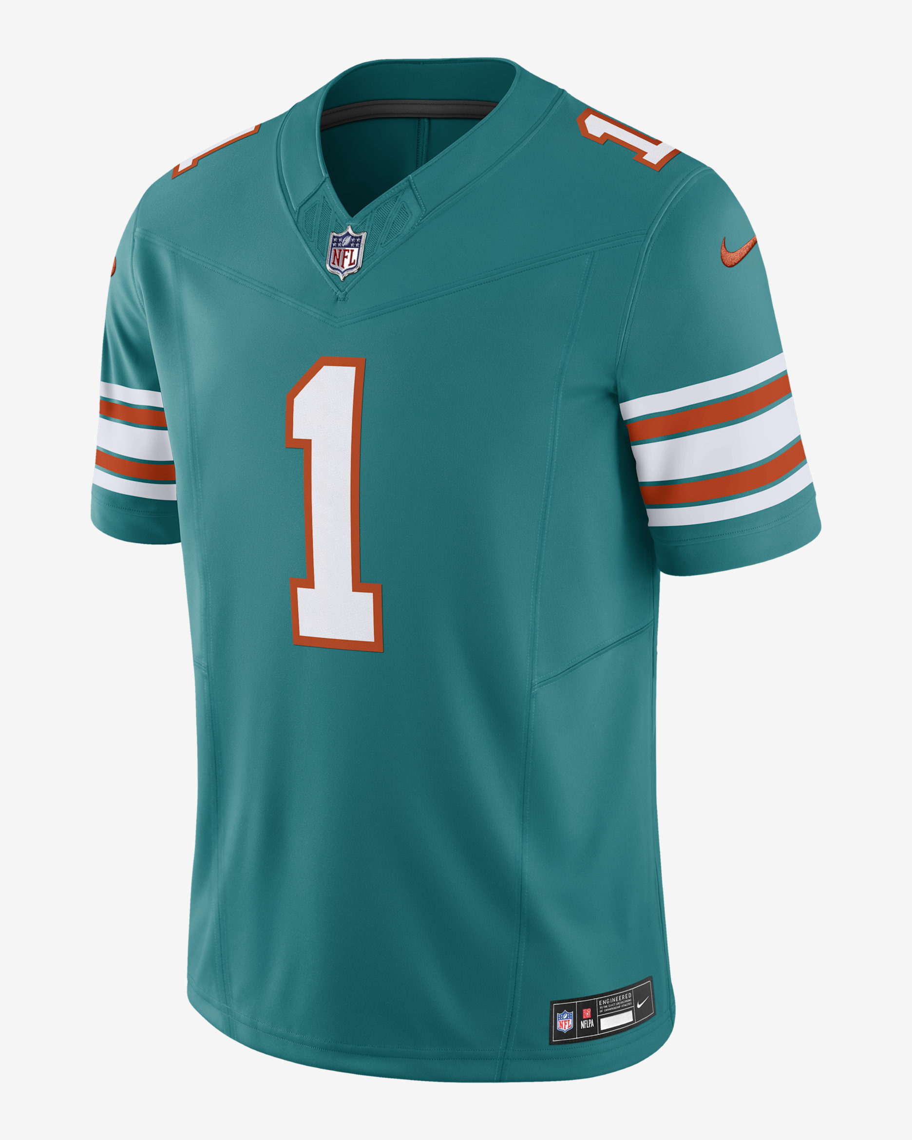 Tua Tagovailoa Miami Dolphins Men's Nike Dri-FIT NFL Limited Football Jersey - Aqua