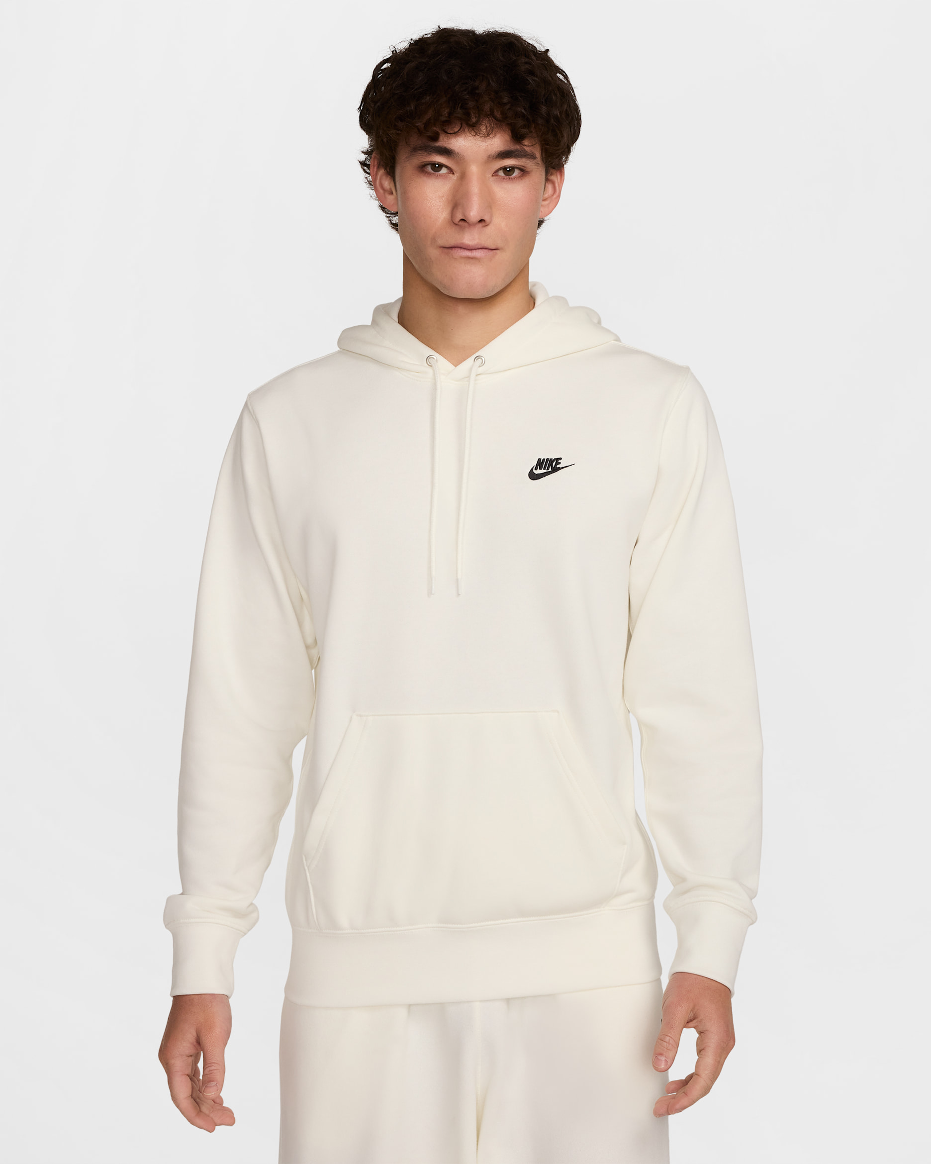 ナイキ クラブ メンズ フレンチテリー プルオーバー パーカー - セイル/セイル/ブラック