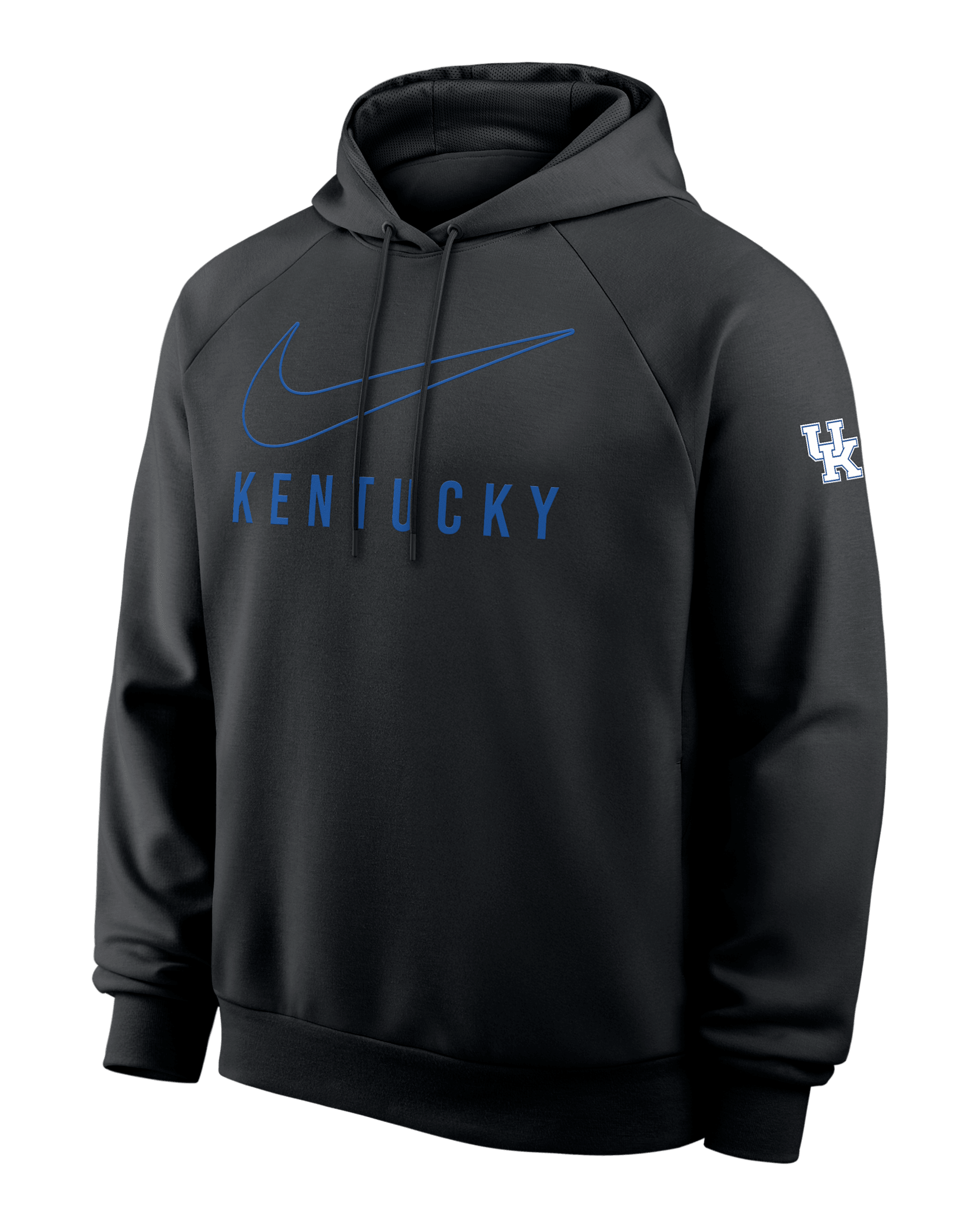 Kentucky Premium Performance Men's Nike Dri-FIT College Pullover Hoodie - Black
