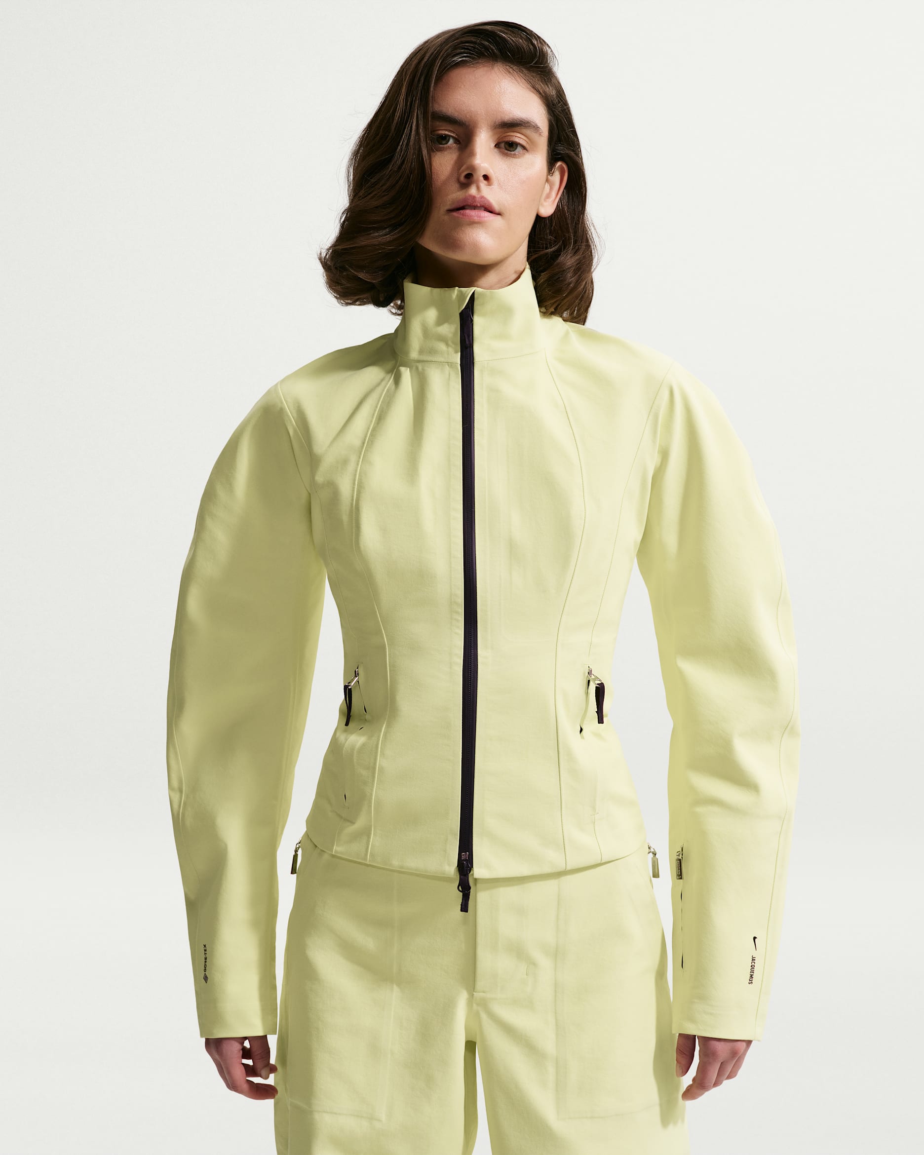 JACQUEMUS x NIKE グレー クロップドジャケット M Nike x Jacquemus 