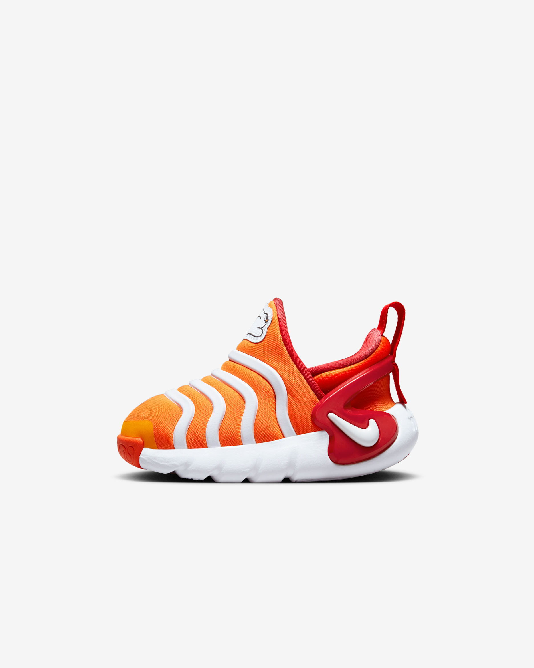 Nike Dynamo Go SE 嬰幼兒輕鬆穿脫鞋款 - Safety Orange/白色/Safety Orange/白色