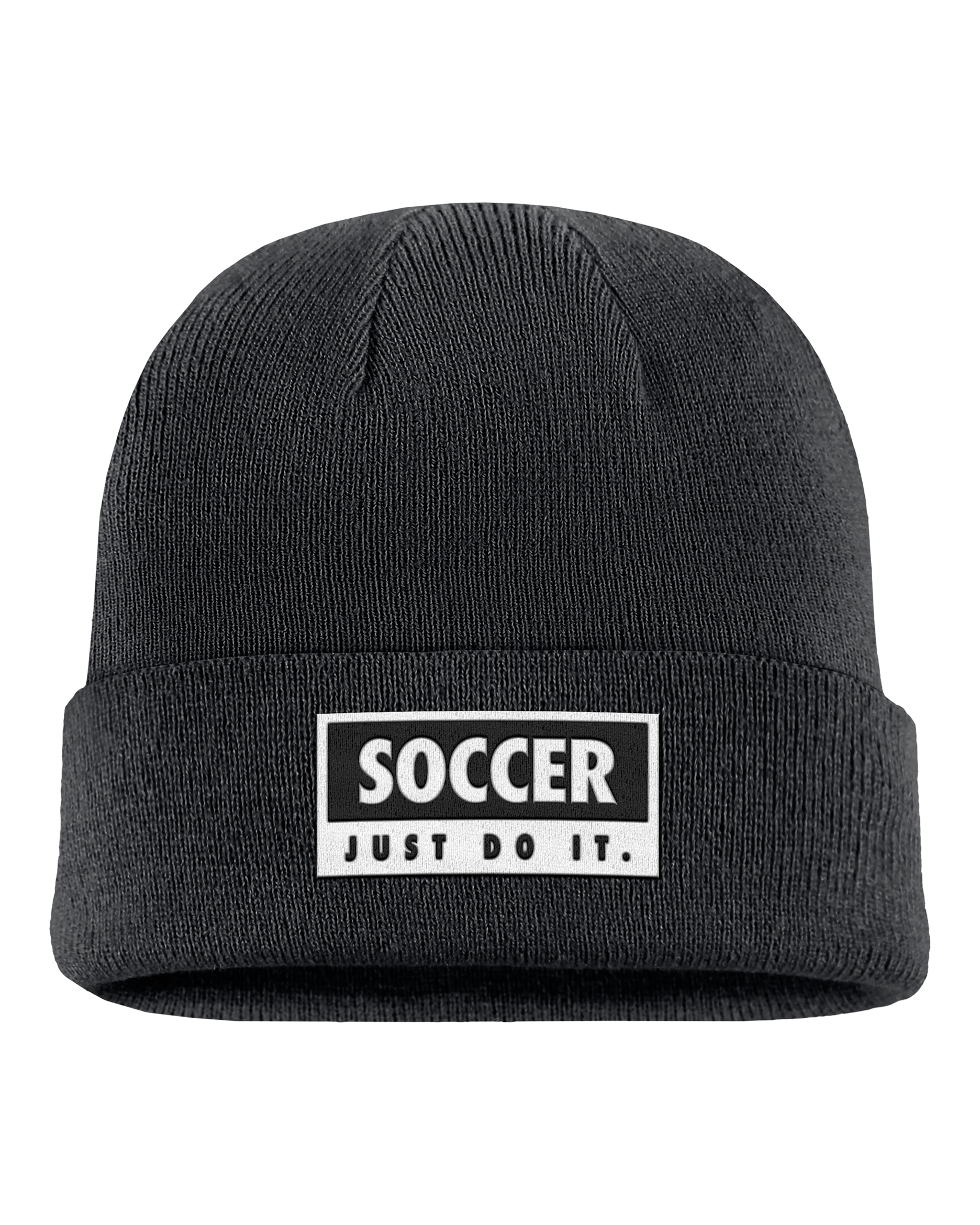 Nike Swoosh Peak Soccer Beanie - Black