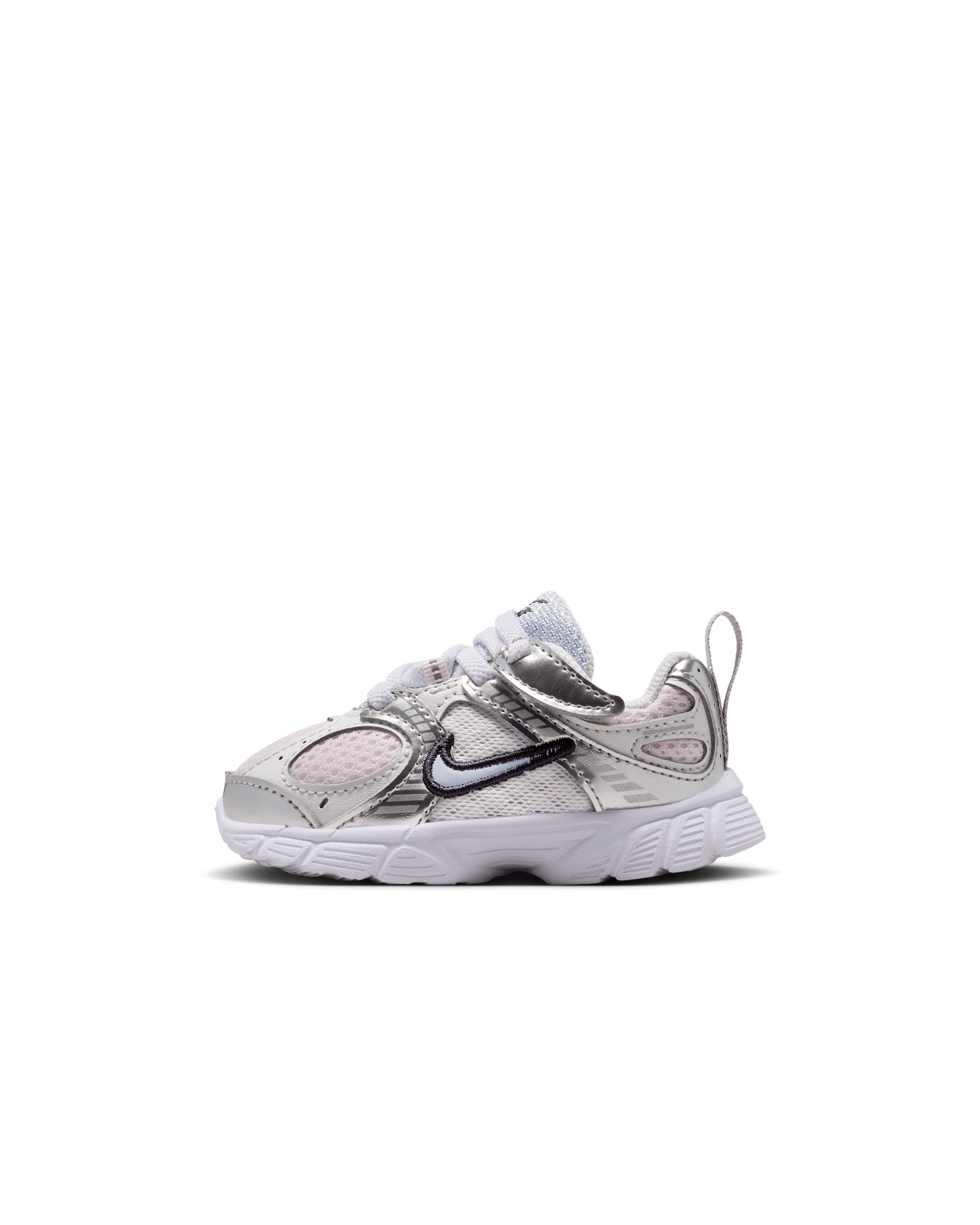 Tenis para bebé e infantil Nike V5 RNR - Violeta claro/Plata metalizado/Morado cueva/Fantasma