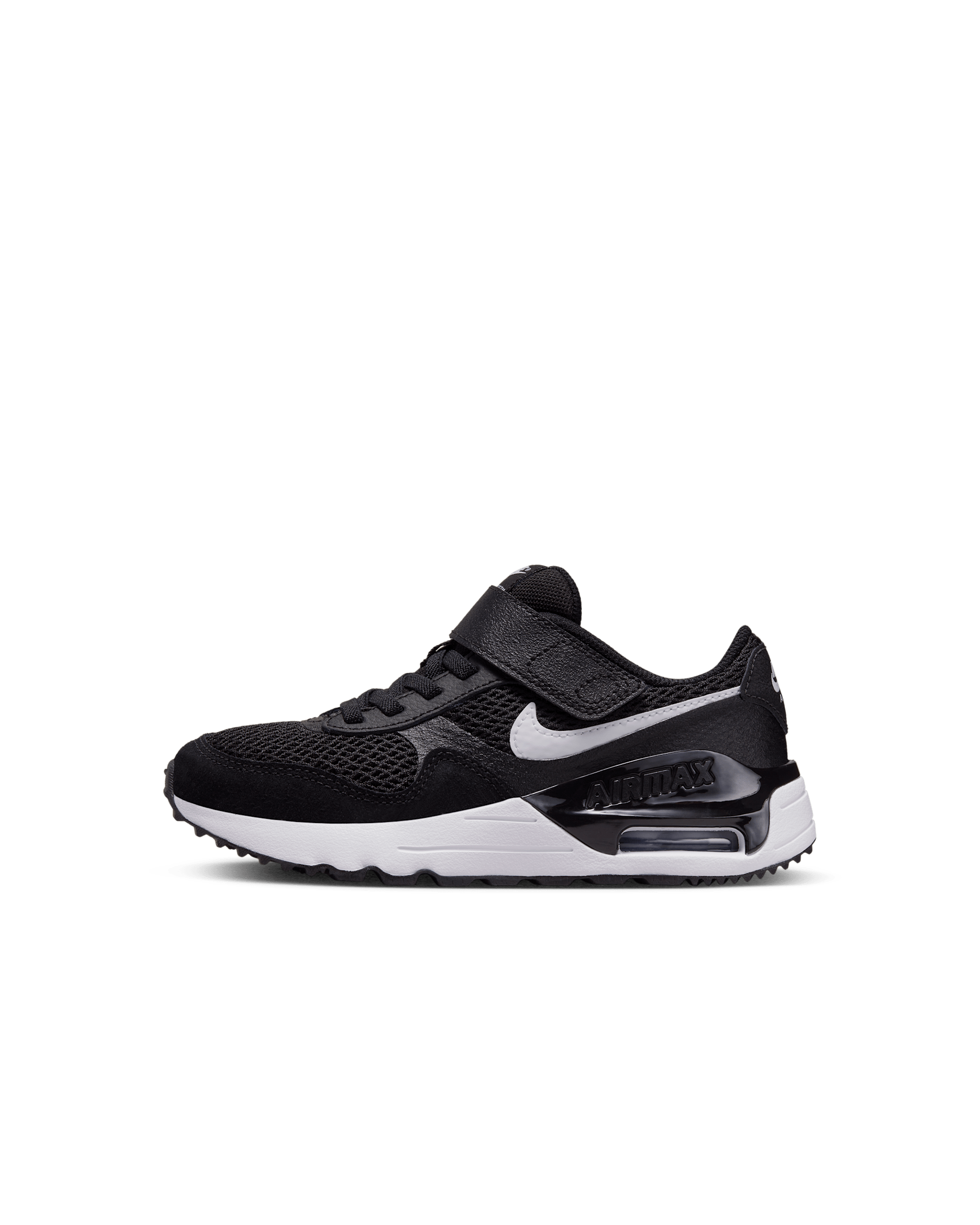 Nike Air Max SYSTM Younger Kids' Shoes - Black/Wolf Grey/White
