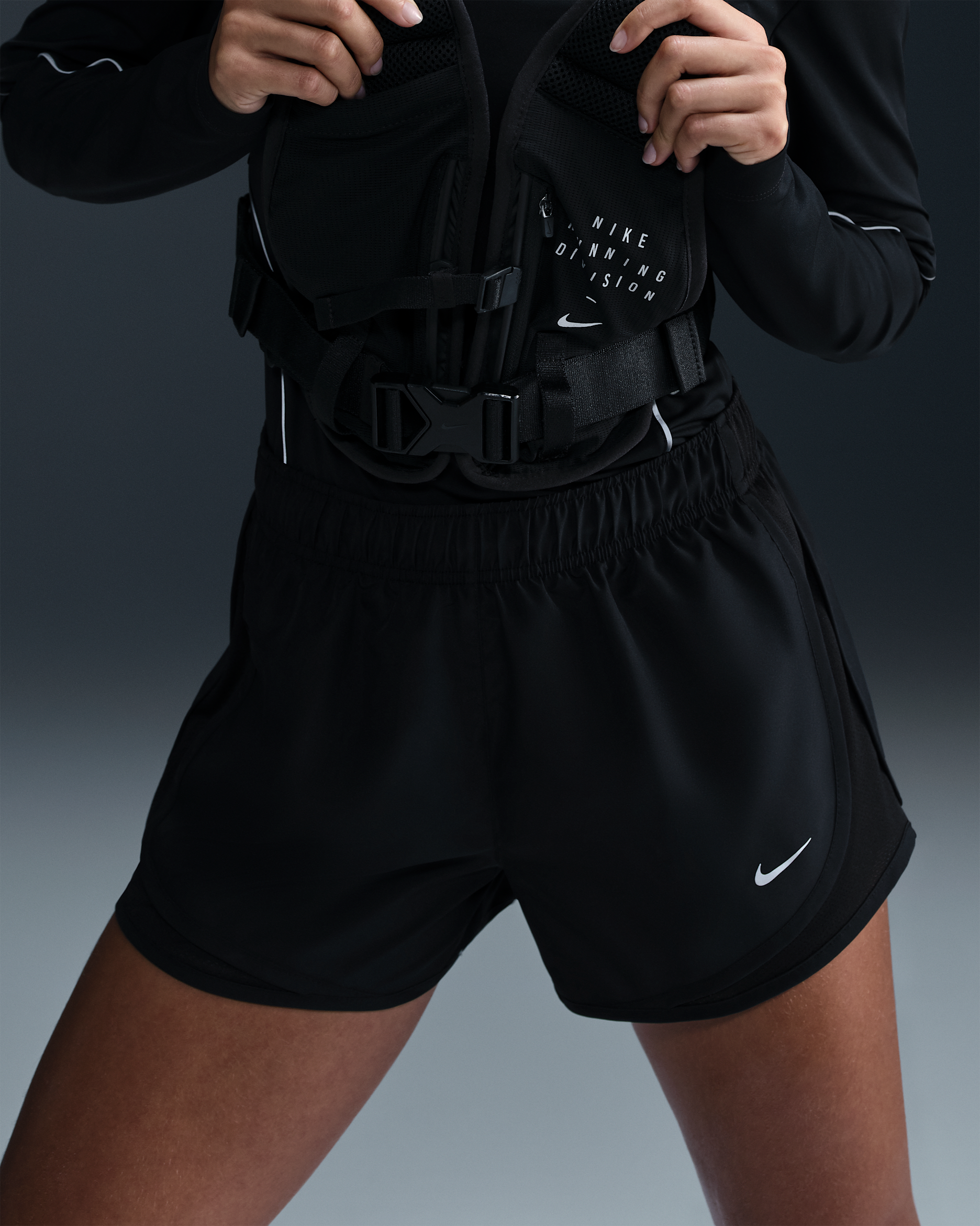 Nike Tempo Women's Dri-FIT Mid-Rise Brief-Lined Running Shorts