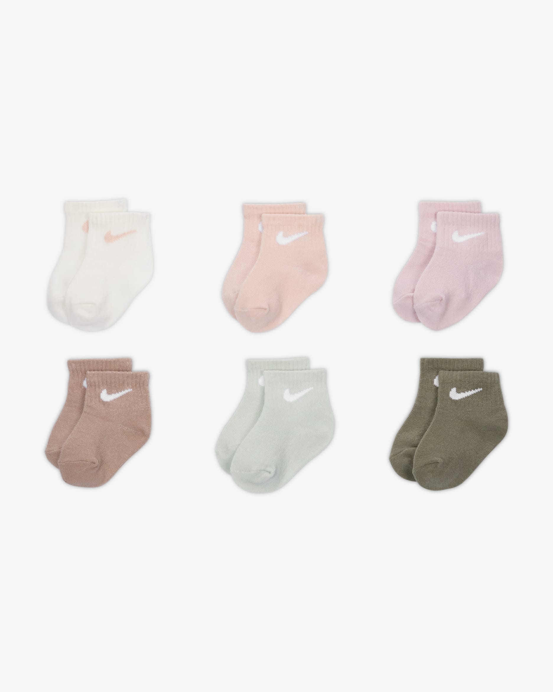 Nike Socken (Babys, 6 Paar) - Sail