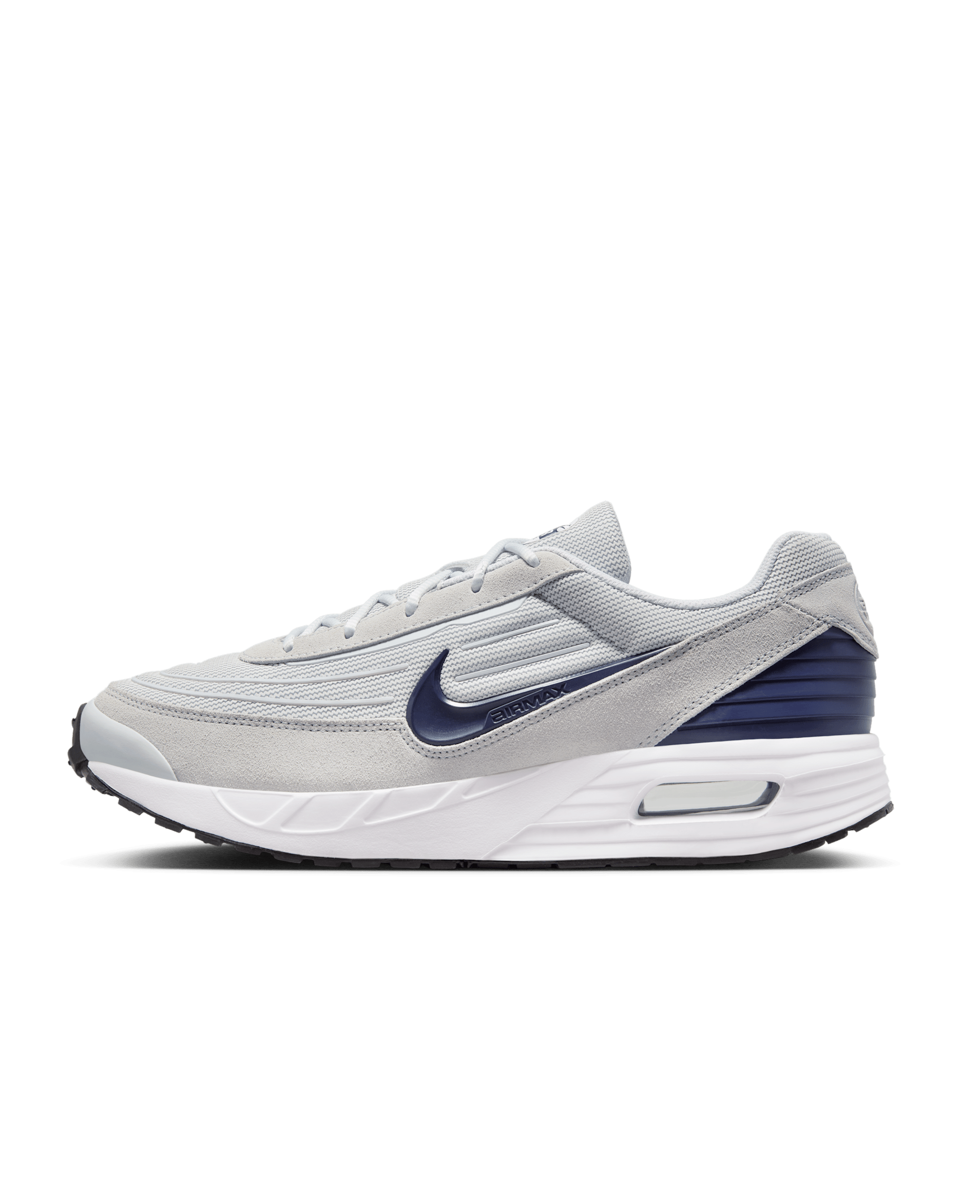 Tenis para hombre Nike Air Max Verse - Platino puro/Blanco/Plata metalizado/Azul marino medianoche