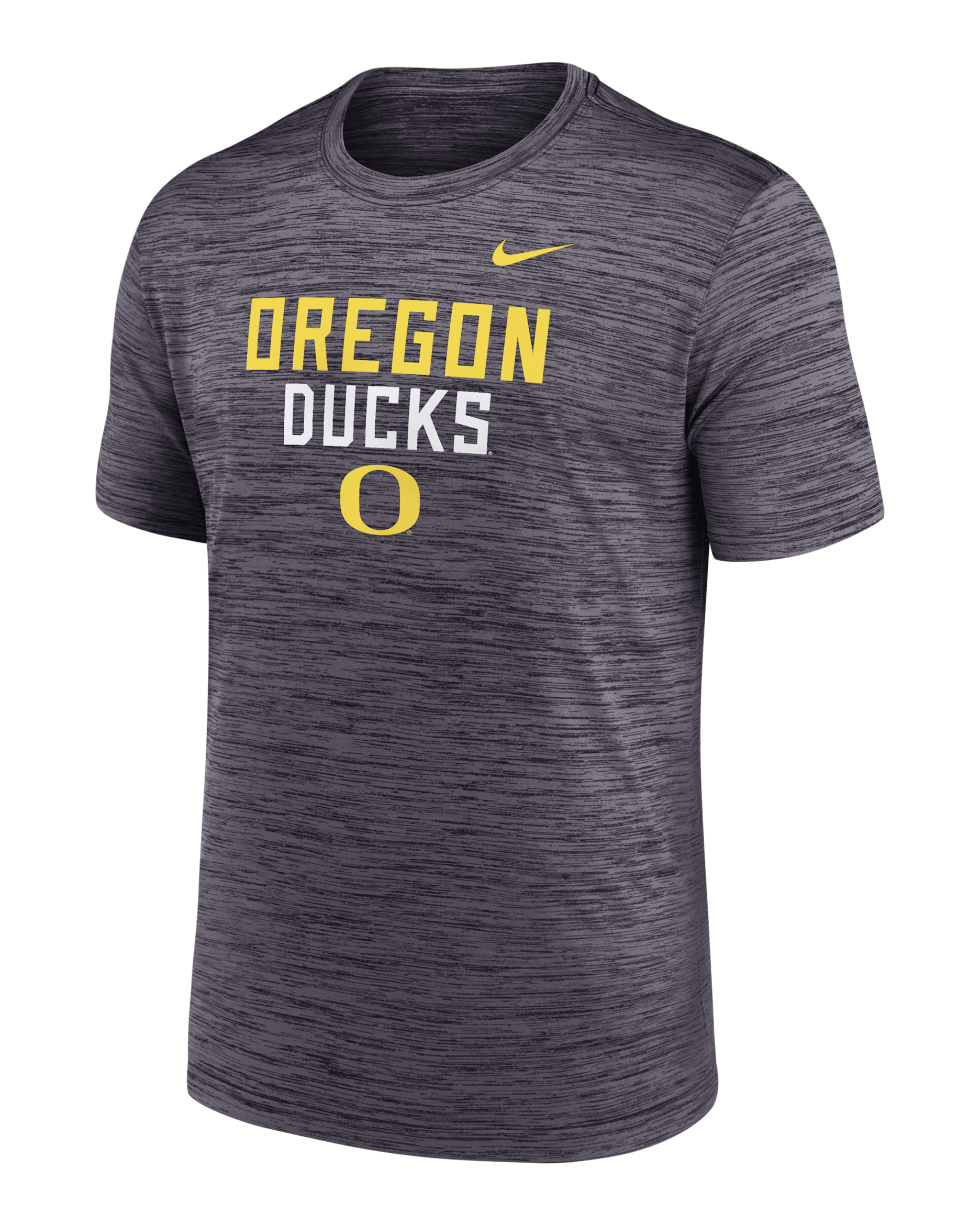 Oregon Campus Center Stack Velocity Men's Nike Dri-FIT College T-Shirt - Black