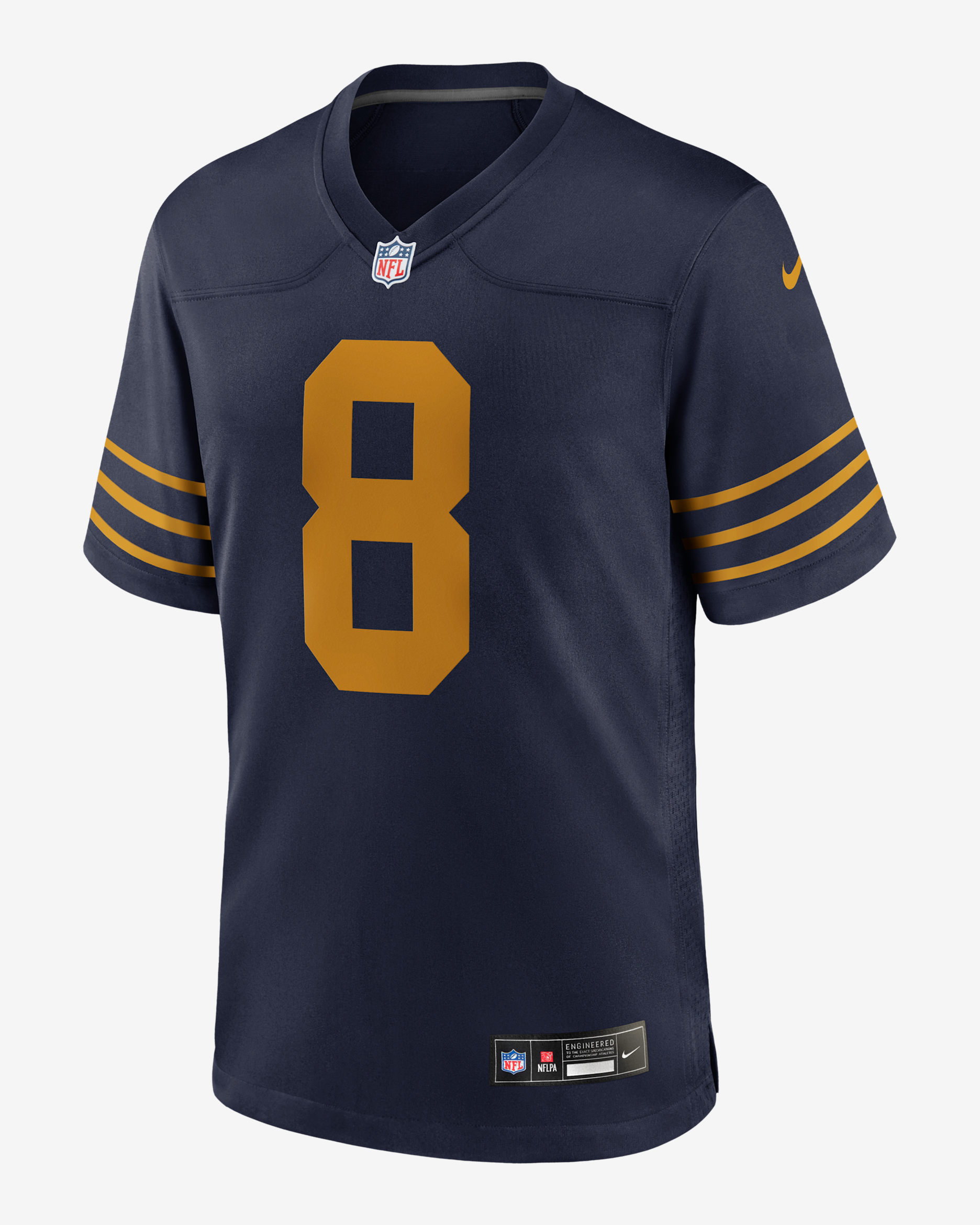 Josh Jacobs Green Bay Packers Men's Nike NFL Game Jersey - Navy