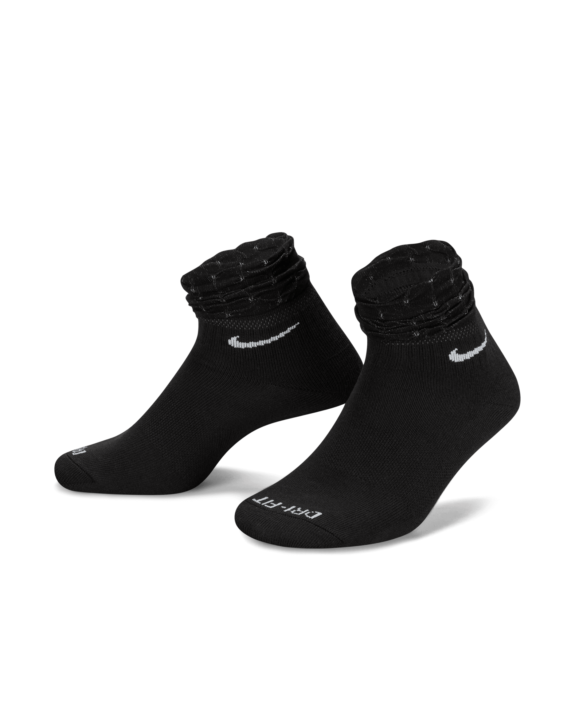 Nike Everyday Training Ankle Socks - Black/White