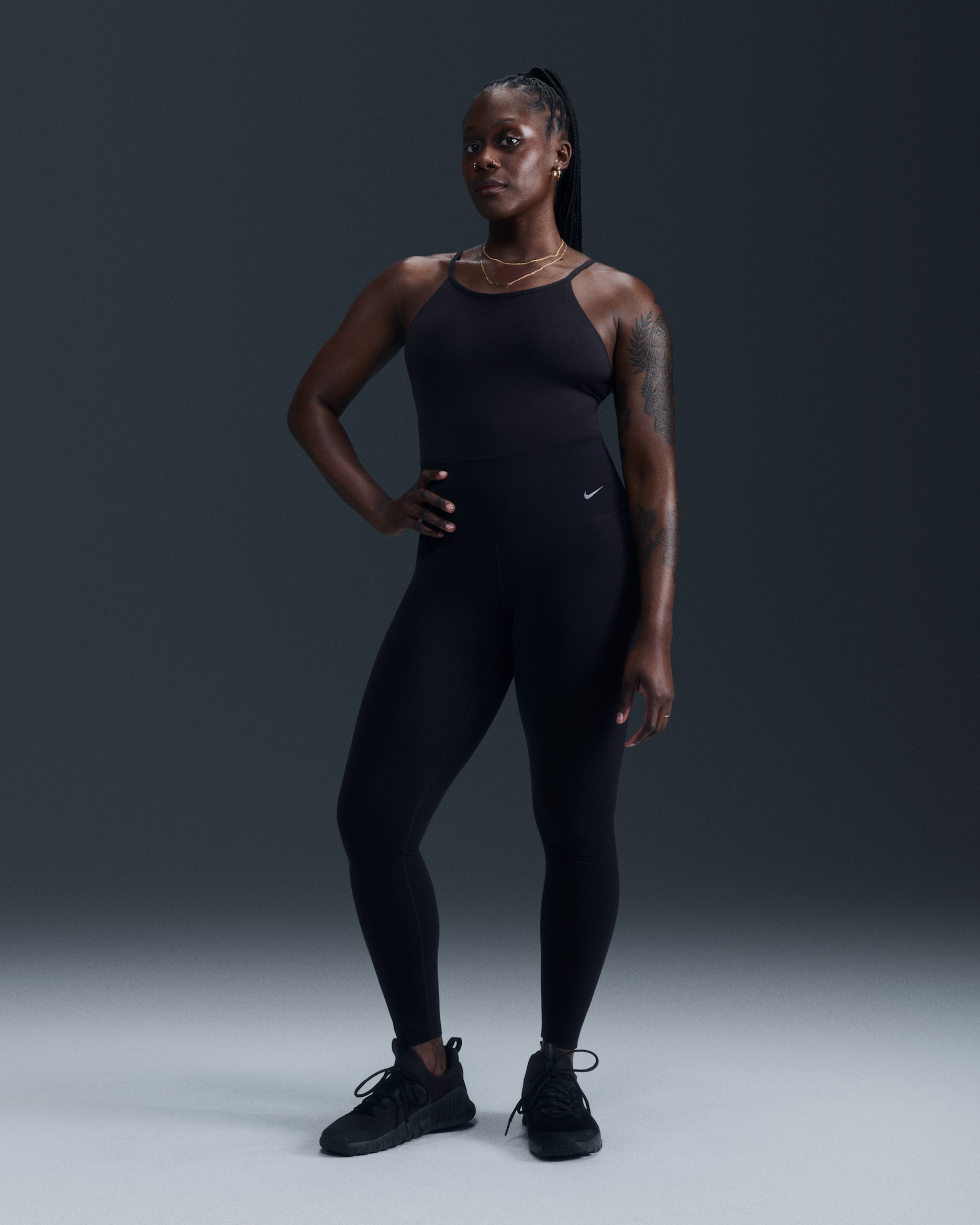 Nike Zenvy Women's High-Waisted Full-Length Leggings - Black/Black