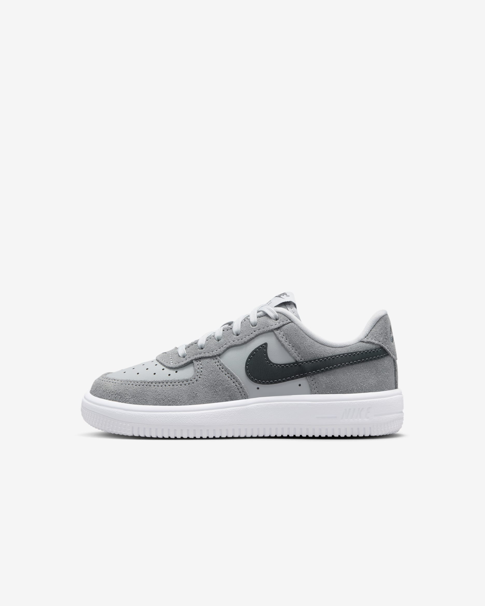 Nike Force 1 Low Essential+ Little Kids' Shoes - Light Smoke Grey/Smoke Grey/Dark Smoke Grey