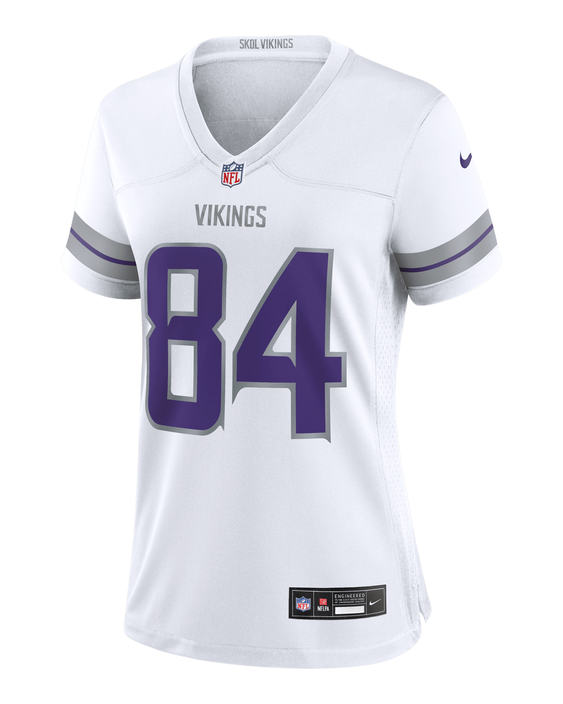 Randy Moss Minnesota Vikings Women's Nike NFL Game Football Jersey - White